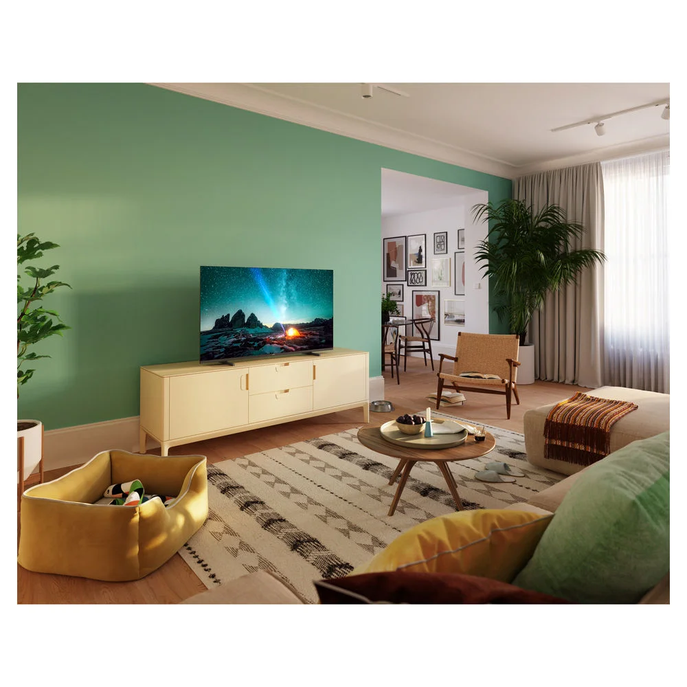 Philips 55PUS7609 12 Fernseher 139 7 cm  55   4K Ultra HD Smart TV WLAN Anthrazit  Grau Video & Audio