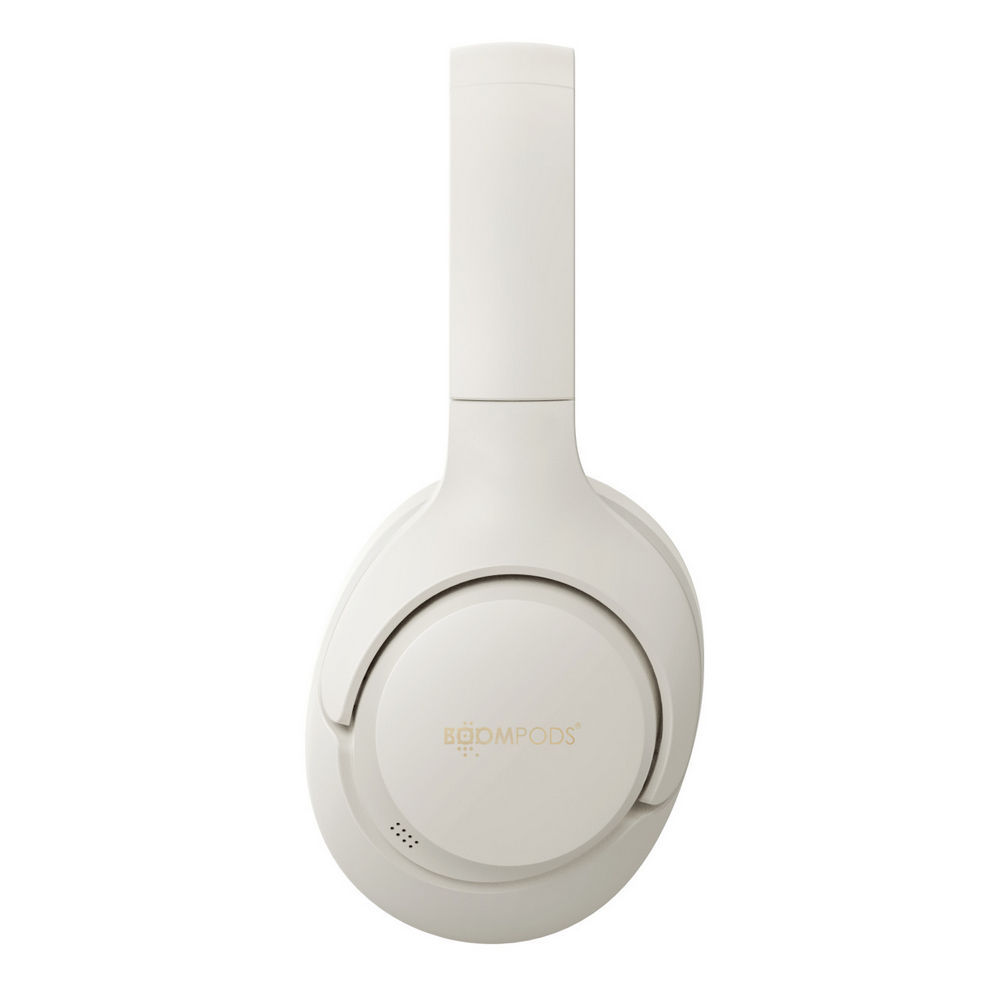 Boompods BT Over Ear Kopfhoerer mit ANC Orbit white