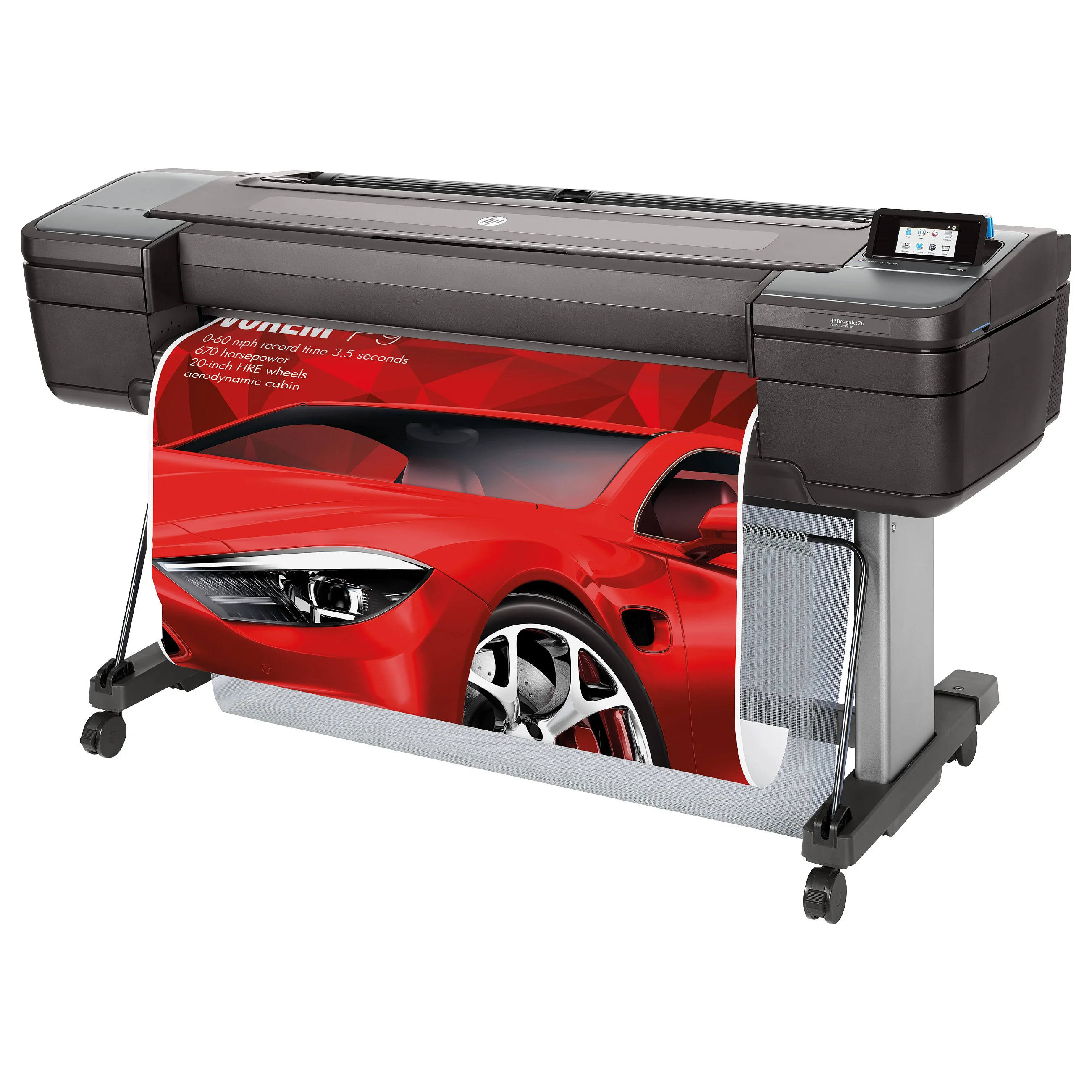 HP Enterprise HP DesignJet Z6 111cm 44Zoll Grossformatdrucker mit Postscript Drucker & Scanner