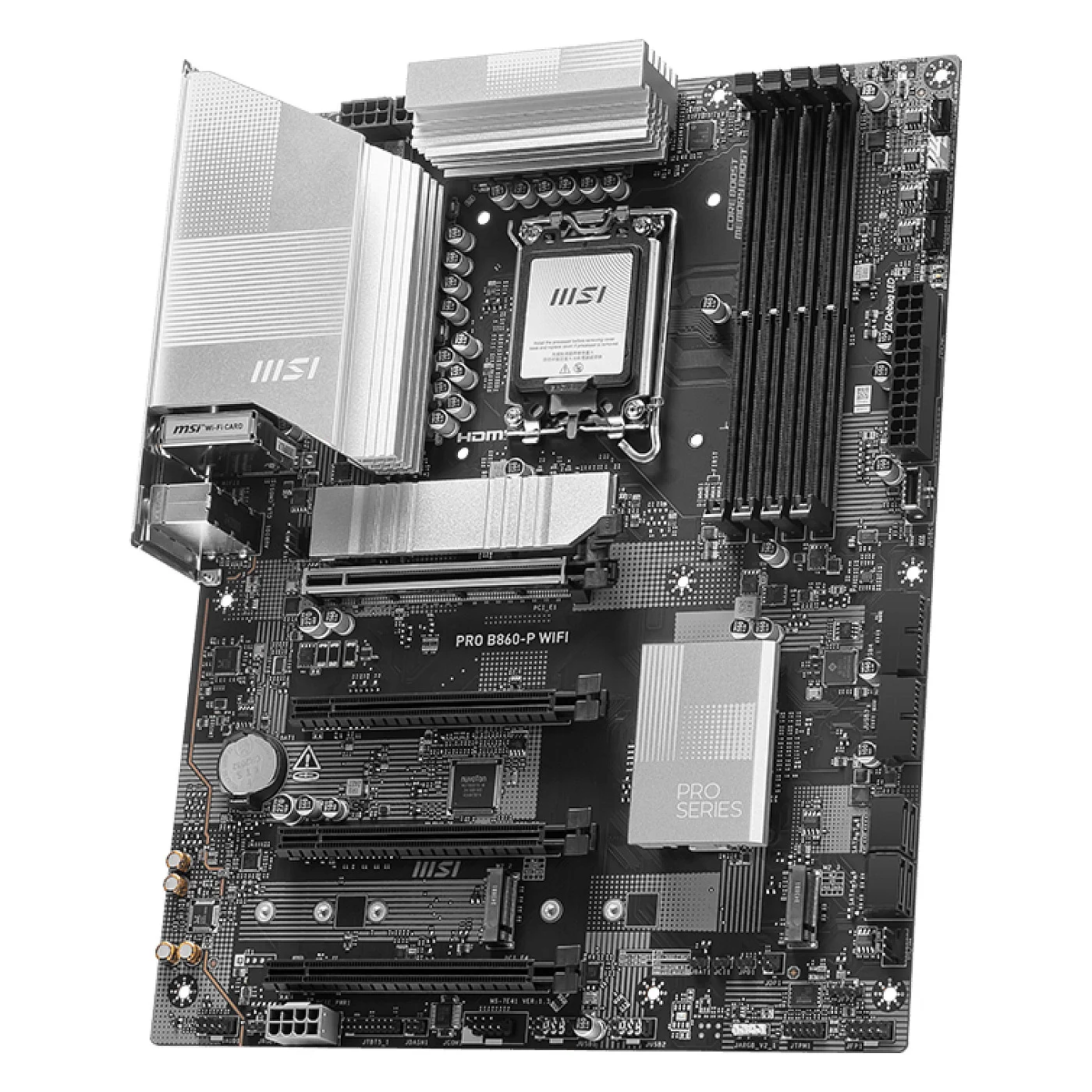 MSI PRO B860 P WIFI Motherboard Intel B860 LGA 1851  Socket V1  ATX PC-Zubehoer