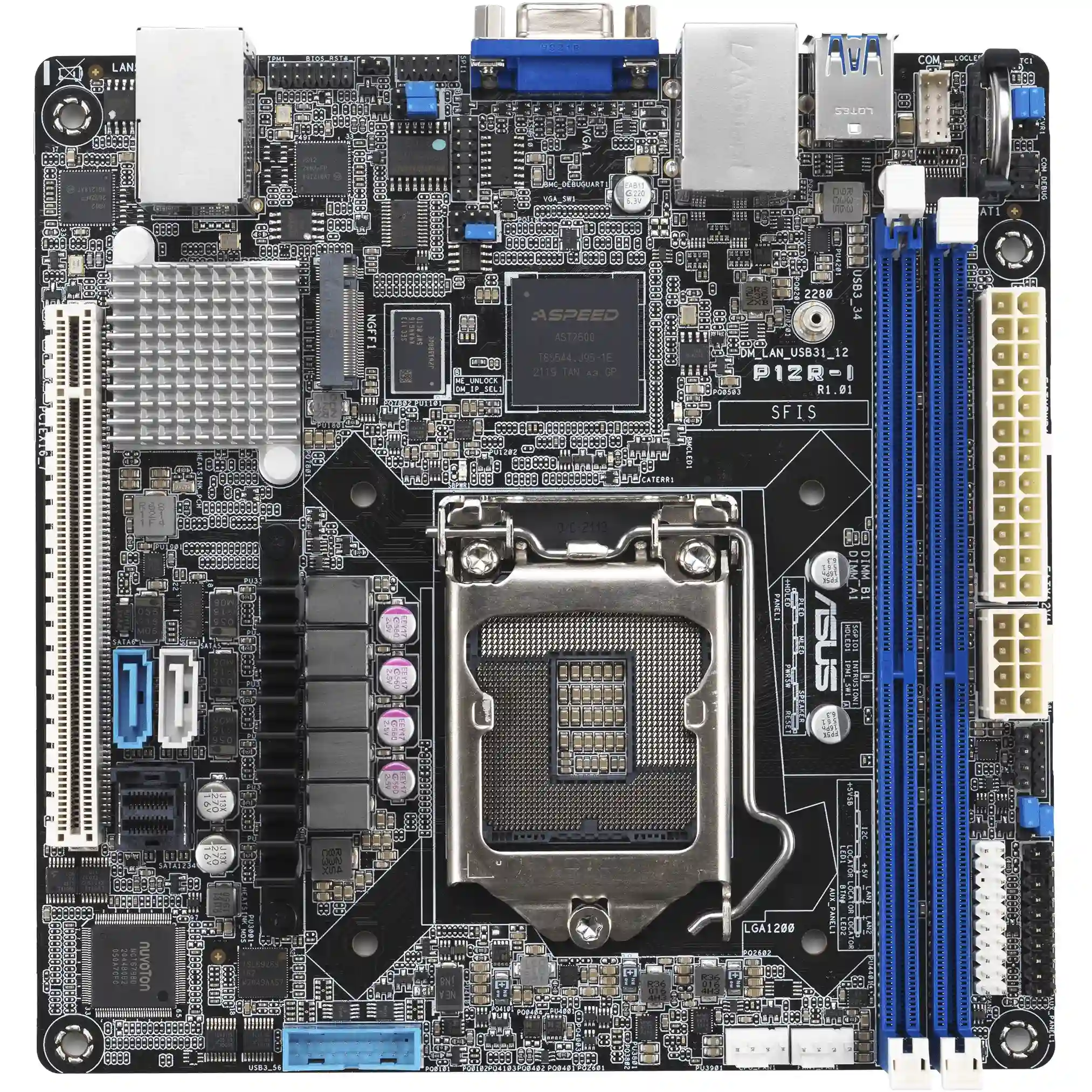 ASUS P12R I ASMB10 mini ITX 1x LGA 1200 DDR4 2x1G PC-Zubehoer