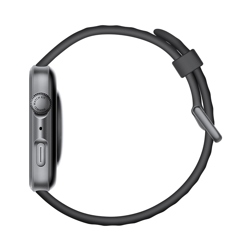 HUAWEI Watch Fit 4  Seiya B19F  Black Fluoroelastomer Strap Smartwatches & Fitnesstracker