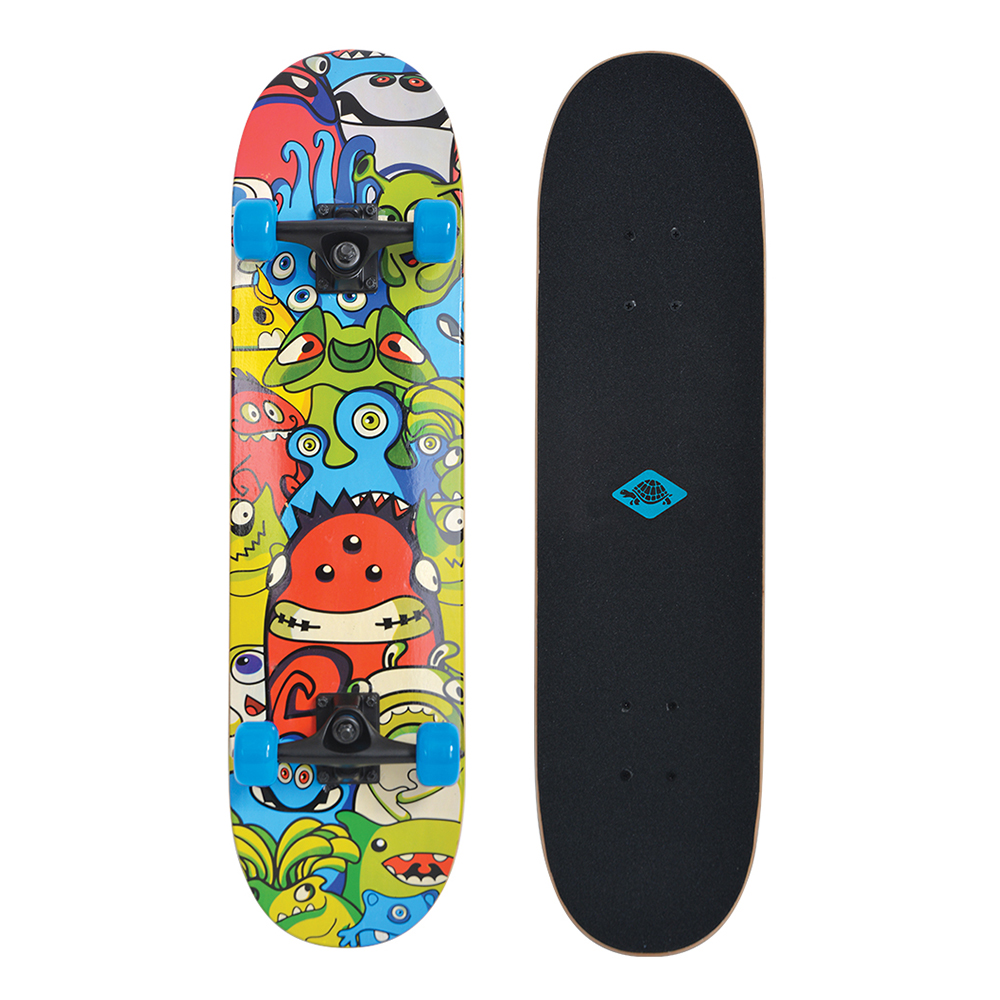 Schildkroet Skateboard Slider 31 Monsters Roller & Skateboards