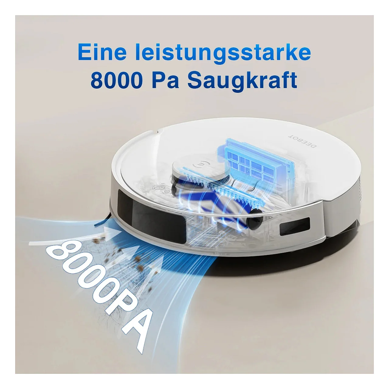 Ecovacs Deebot N20 Plus Weiss Staubsauger & Reiniger