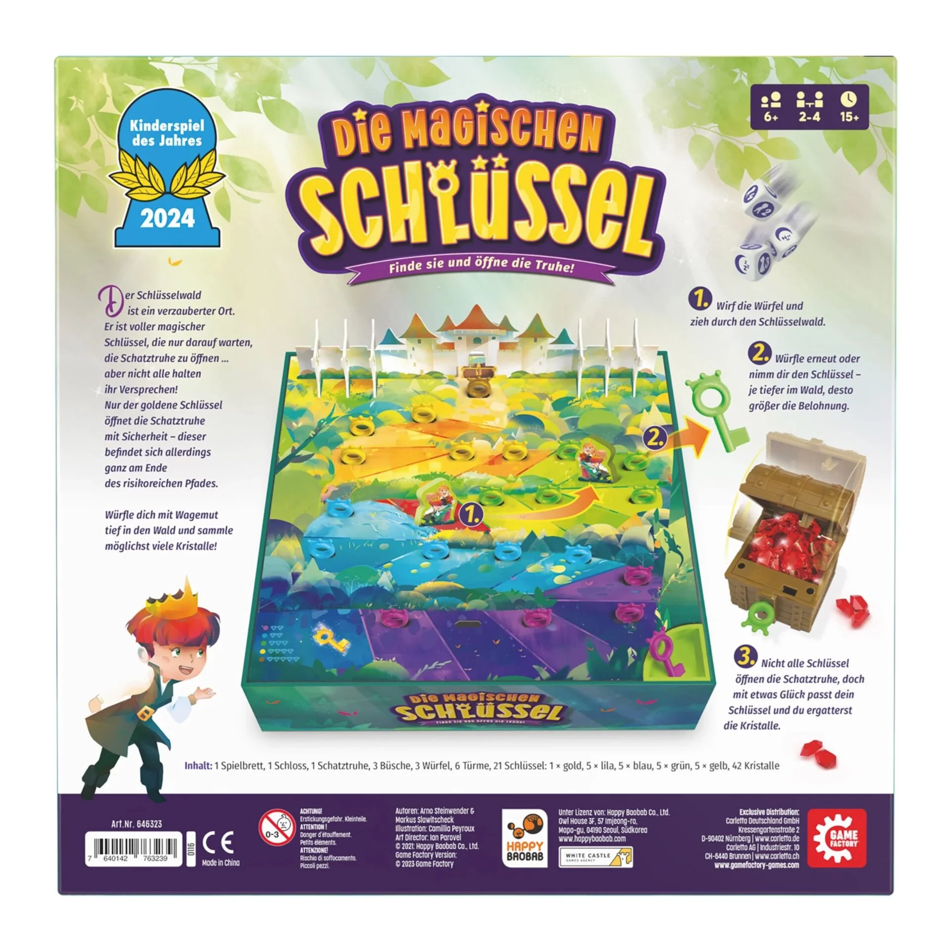 Game Factory Die magischen Schluessel Spielwaren