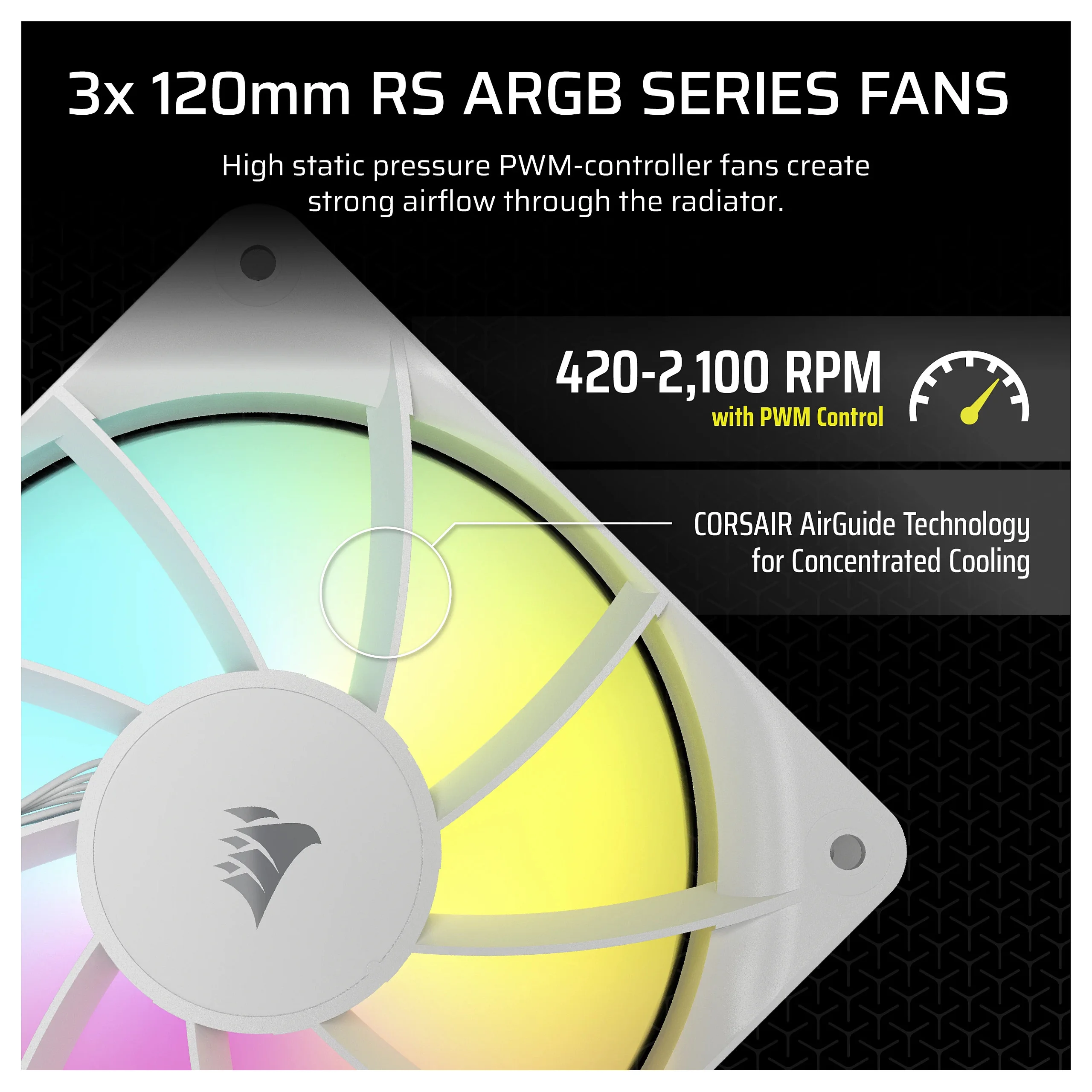 Corsair k  wak nautilus 240 rs argb  240mm radiator PC-Zubehoer