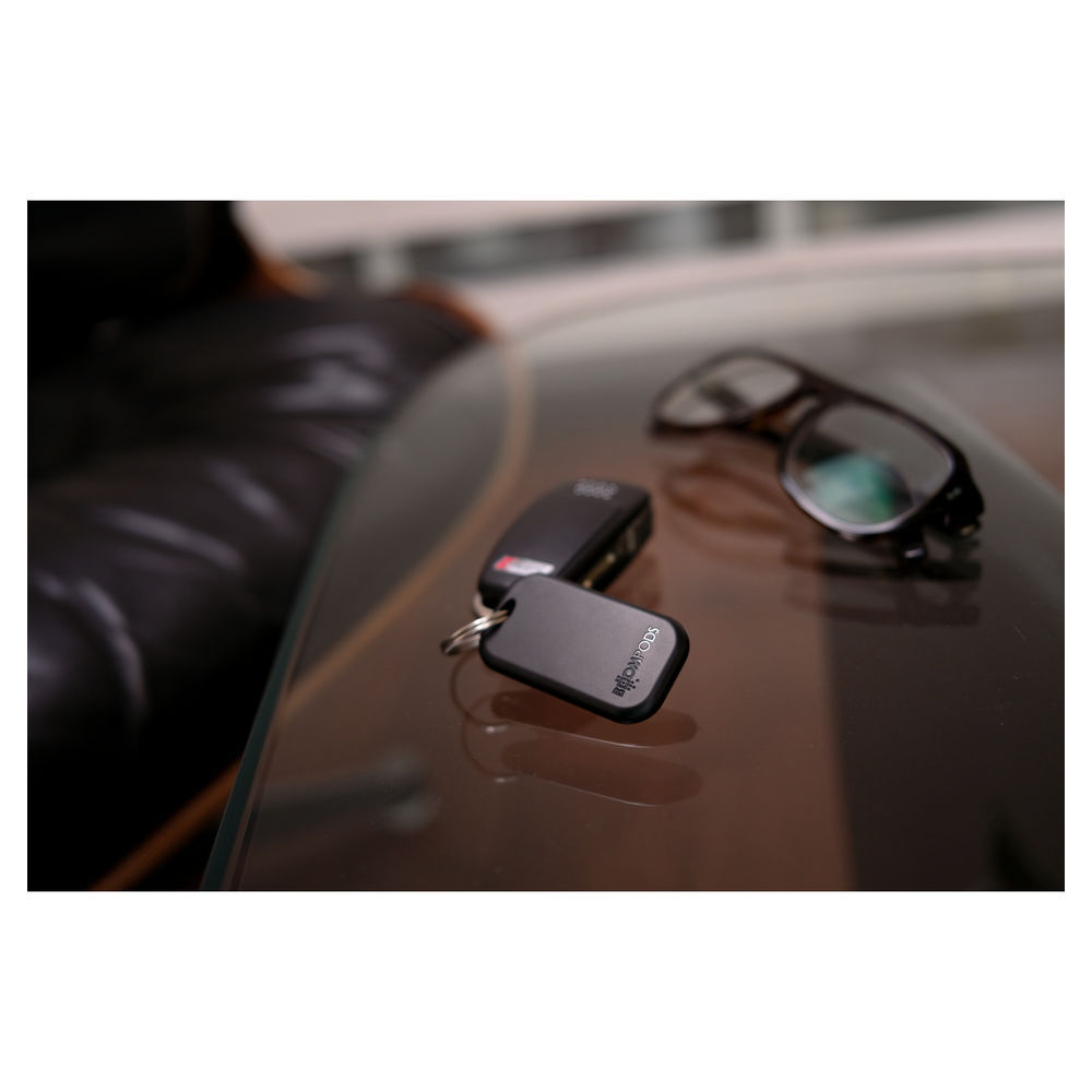 Boompods Boomtag Smart Tracker  Schwarz Notebook & Tablet Zubehoer