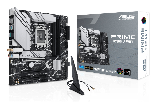 ASUS PRIME B760M A WIFI Intel B760 LGA 1700 micro ATX PC-Zubehoer