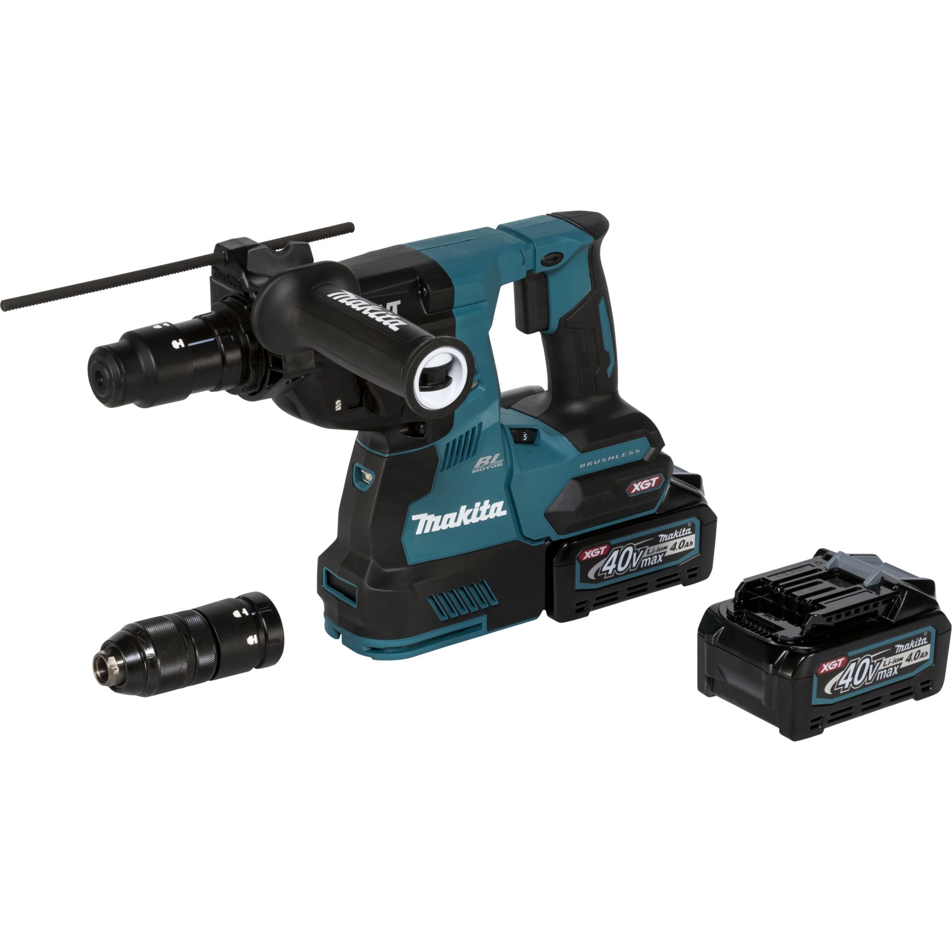 Makita HR004GM201 Akku Kombihammer SDS PLUS 40V Bohrer & Schrauber
