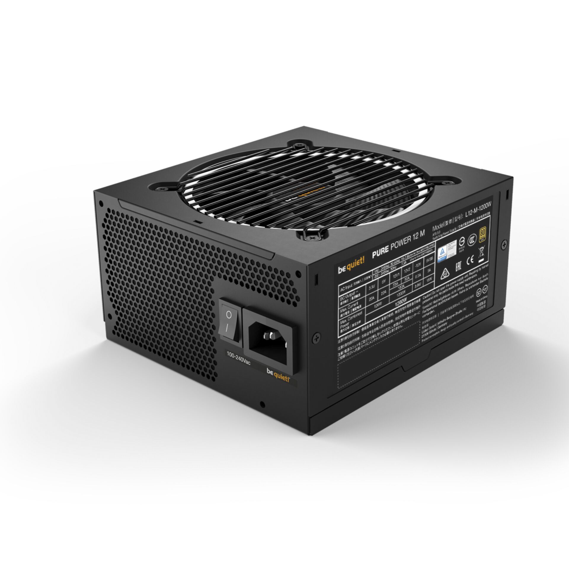 be quiet  Pure Power 12 M 1200W PC-Zubehoer