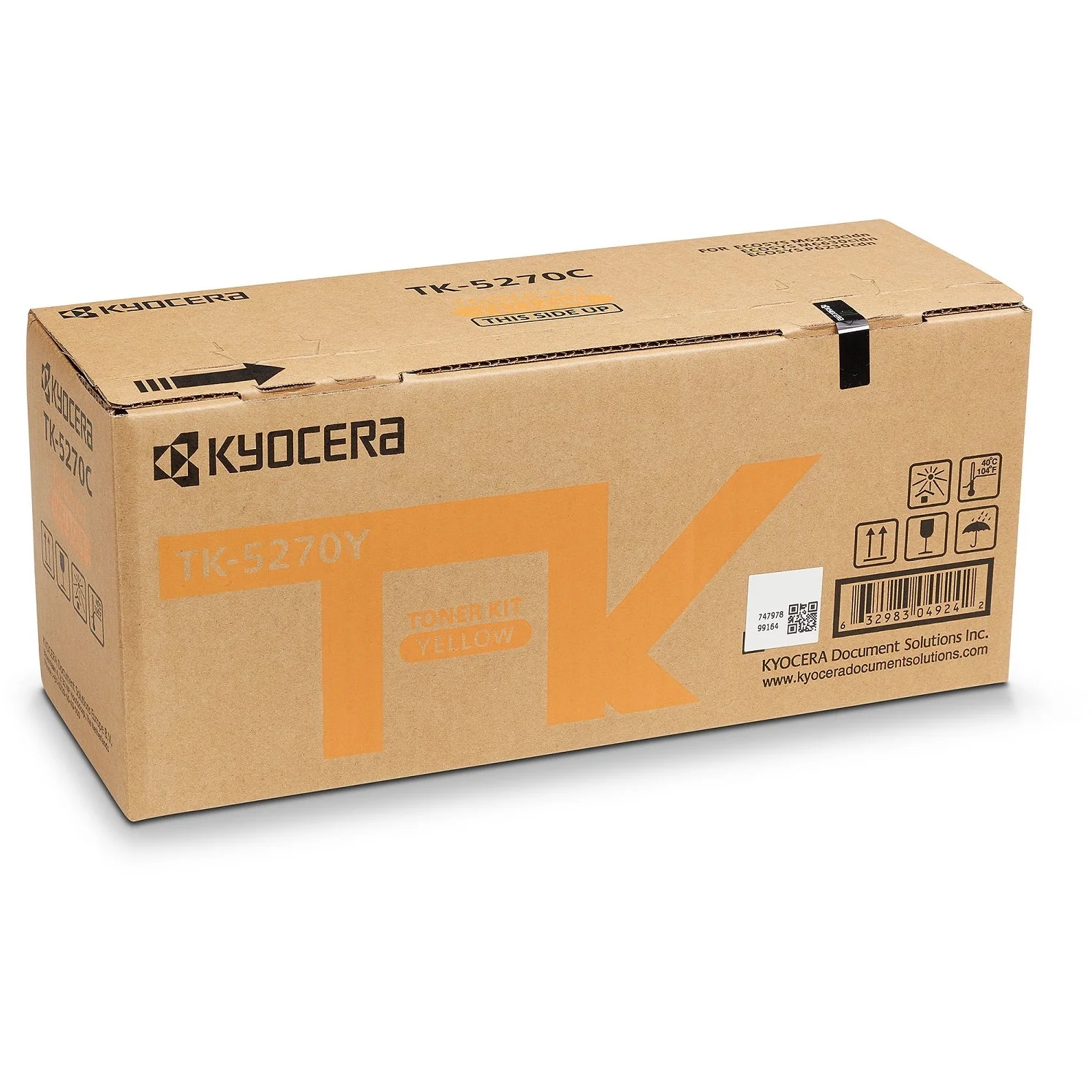 Kyocera Toner TK 5270Y Gelb bis zu 6 000 Seiten gem  ISO IEC 19798 Drucker & Scanner