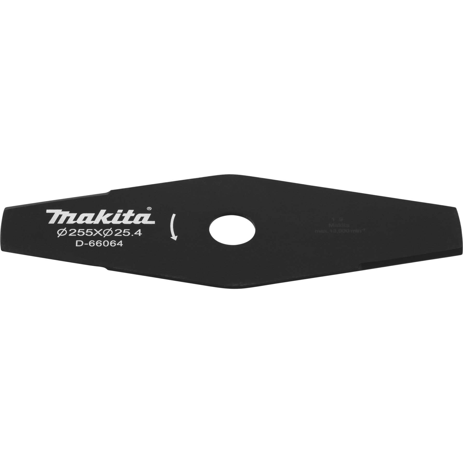 Makita D 66064 2 Zahn Schlagmesser 255x25 4mm Gartenmaschinen