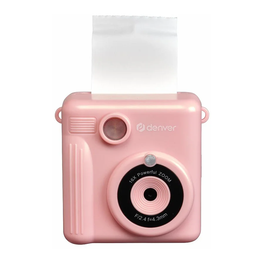 Denver KPC 1363 rosa Kinderkamera mit Drucker Kamera & Foto