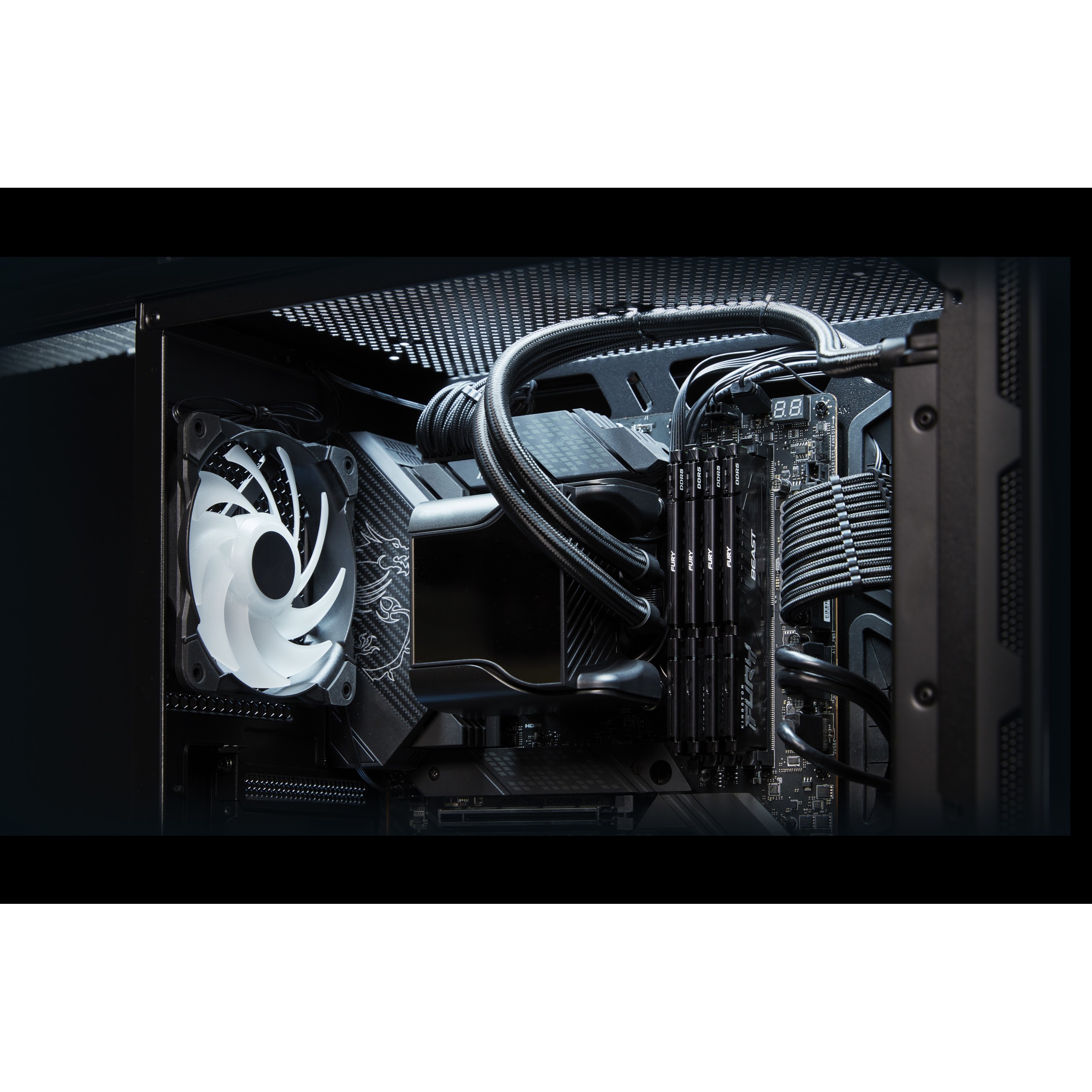 Kingston 64gb 5200mhz ddr5 cl40 dimm kit of 2 fury beast black Speichermedien