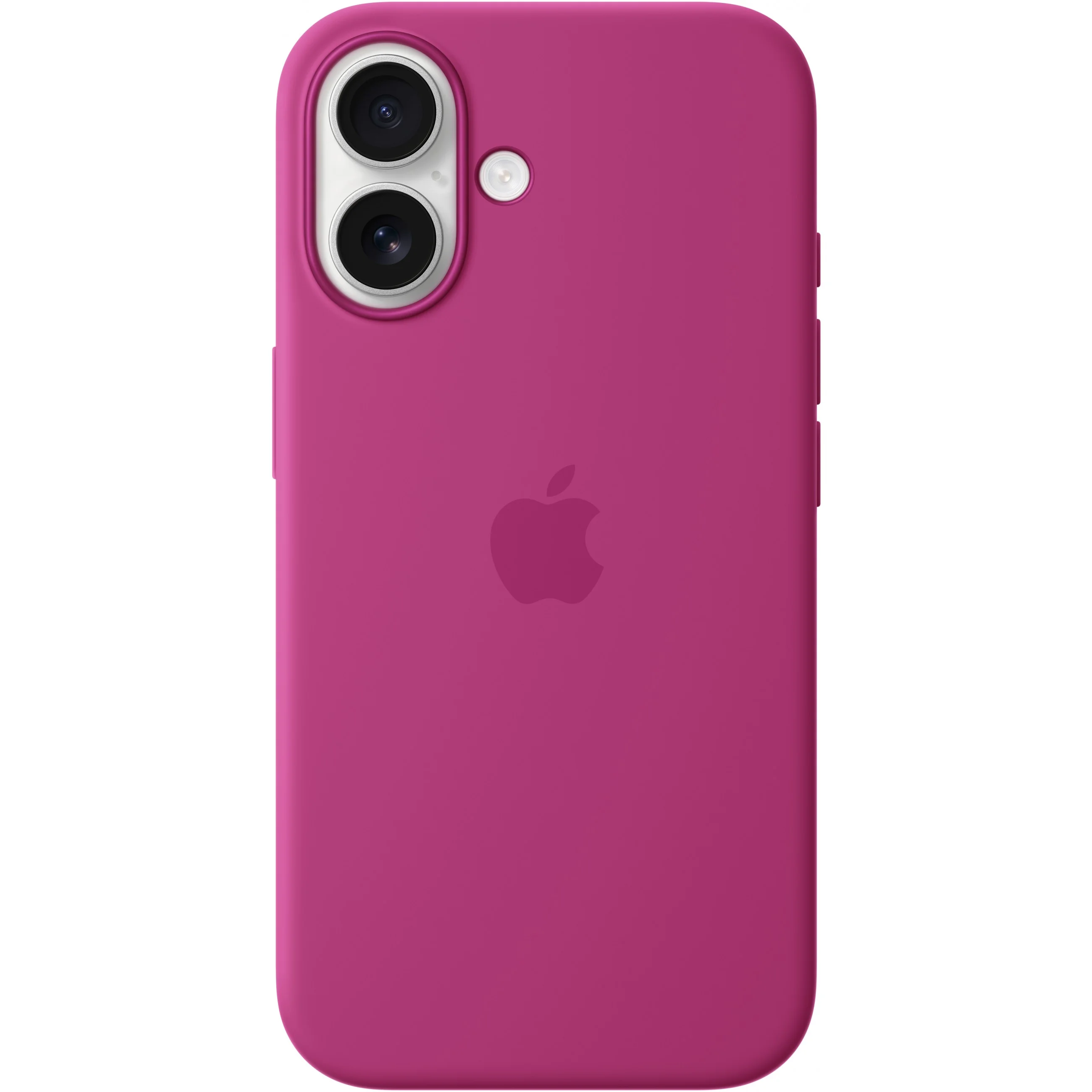 Apple iphone16 silicone case with magsafe   fuchsia Notebook & Tablet Zubehoer