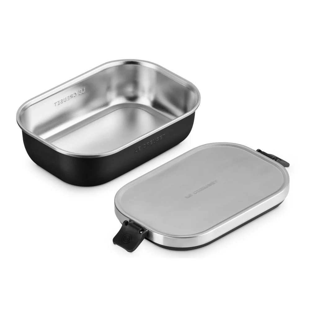 Le Creuset Lunchbox On The Go 900 ml  Schwarz Matt Kueche