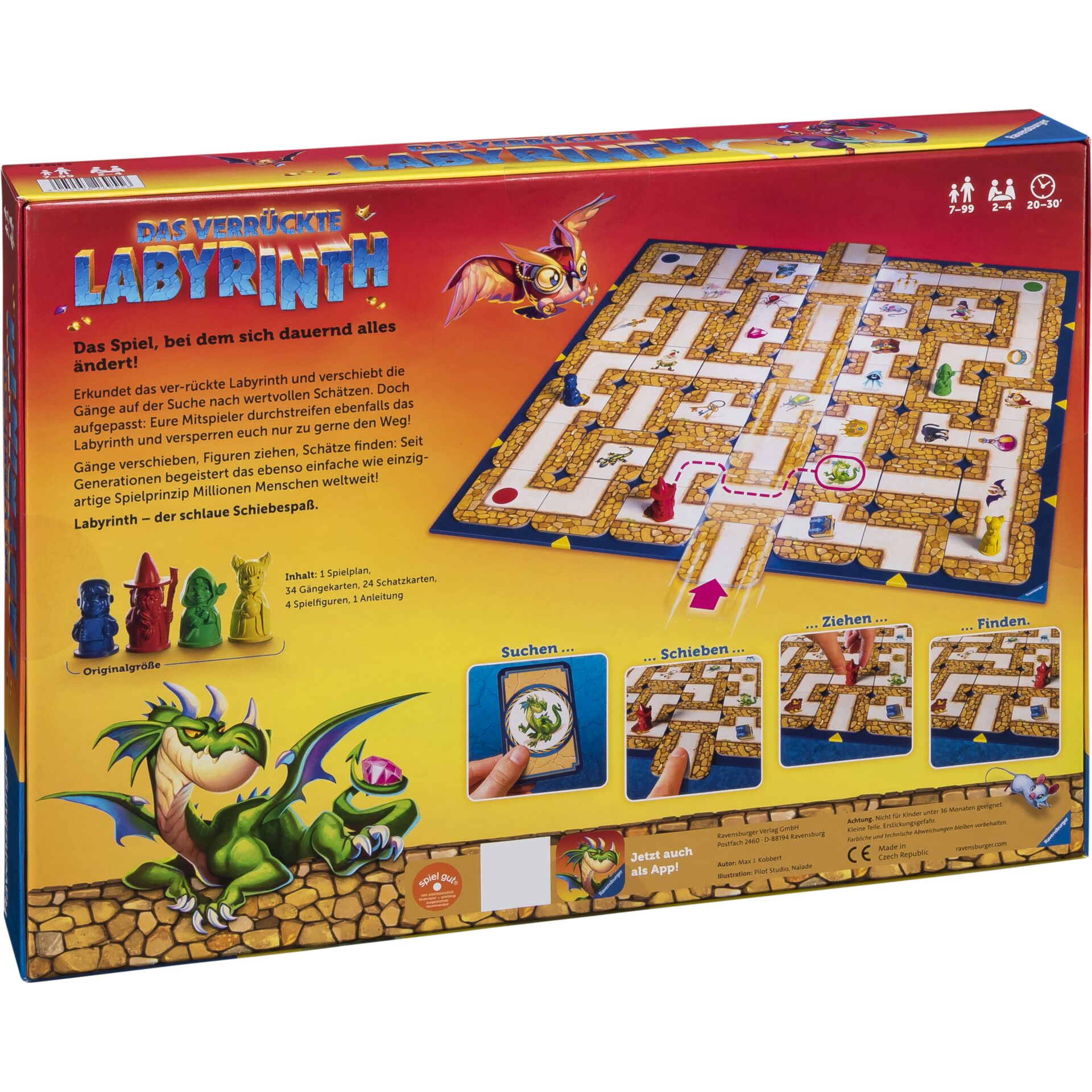 Ravensburger Das verrueckte Labyrinth Spielwaren