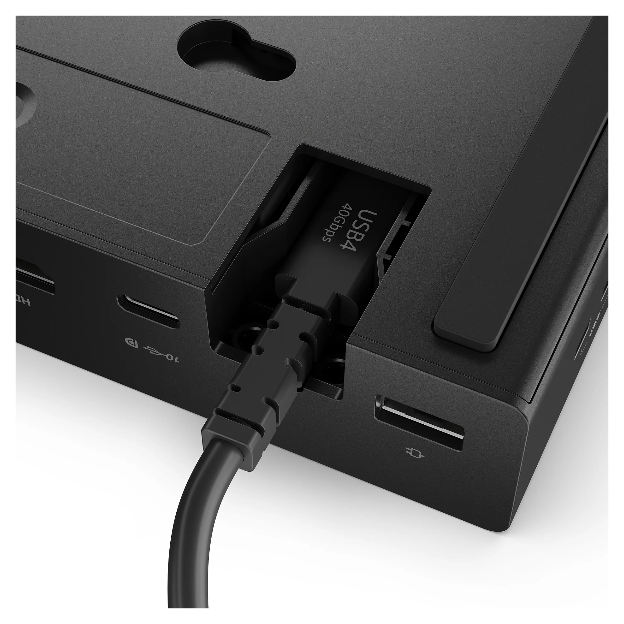 Lenovo ThinkPad USB4 Smart Dock 5500 with 135W Adapter Kabelgebunden Schwarz Notebook & Tablet Zubehoer