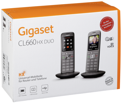 Gigaset CL660 HX Duo anthrazit Telefon