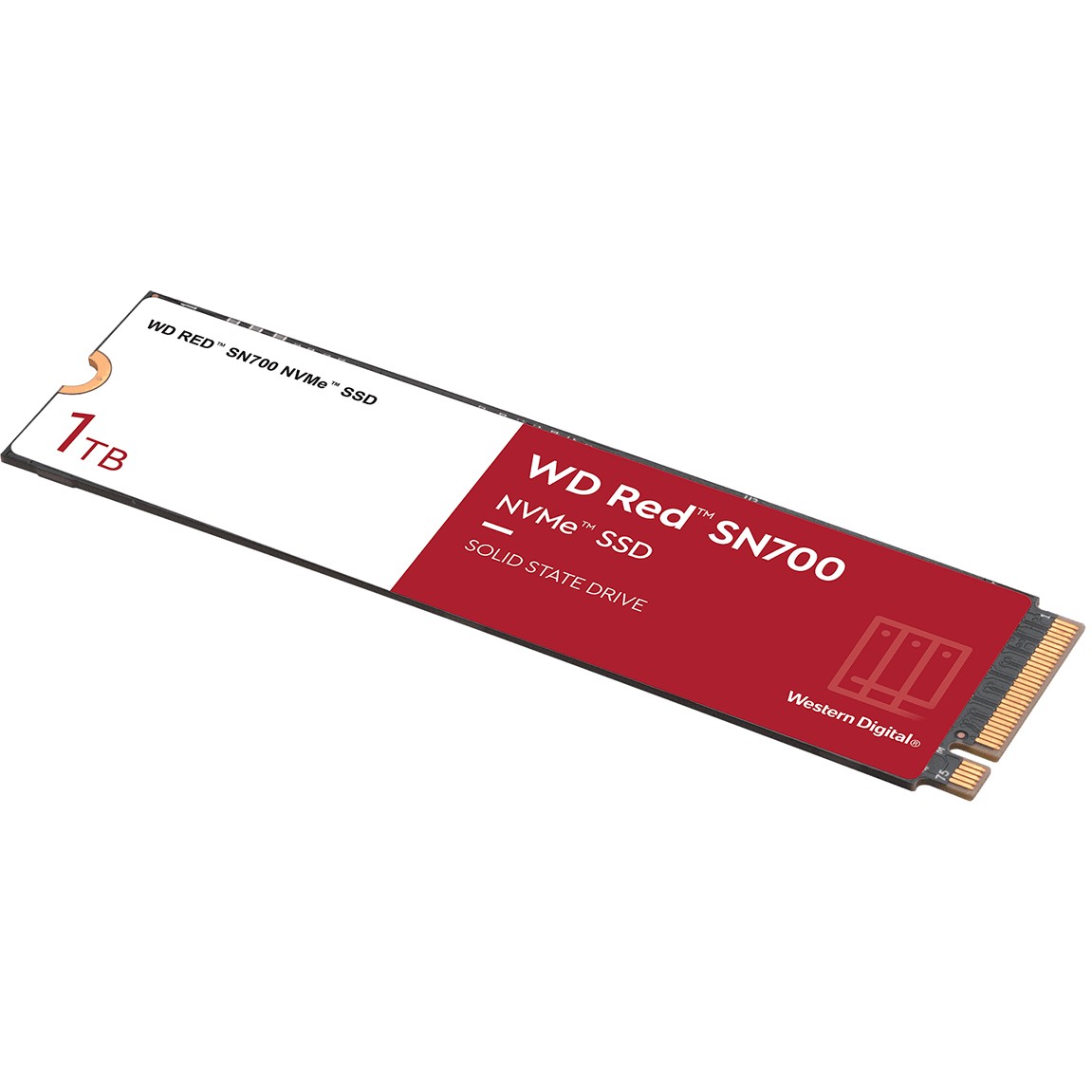 Western Digital M 2 1TB WD Red SN700 NVMe PCIe 3 0 x 4 Speichermedien
