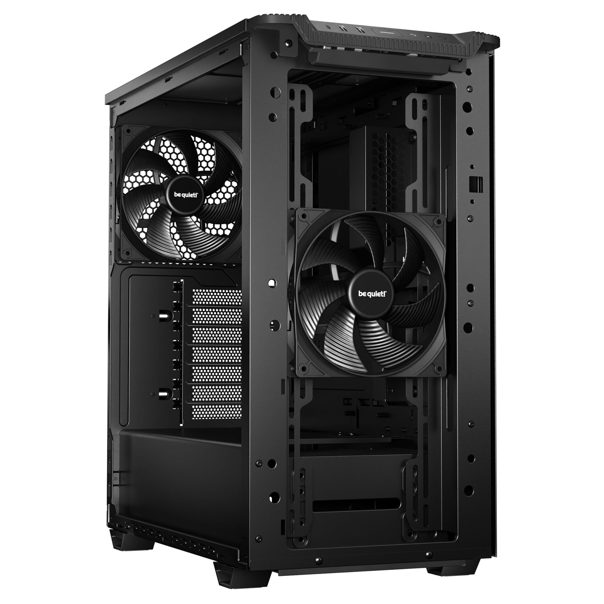 be quiet  PURE BASE 501 Black Midi Tower Schwarz PC-Komponenten