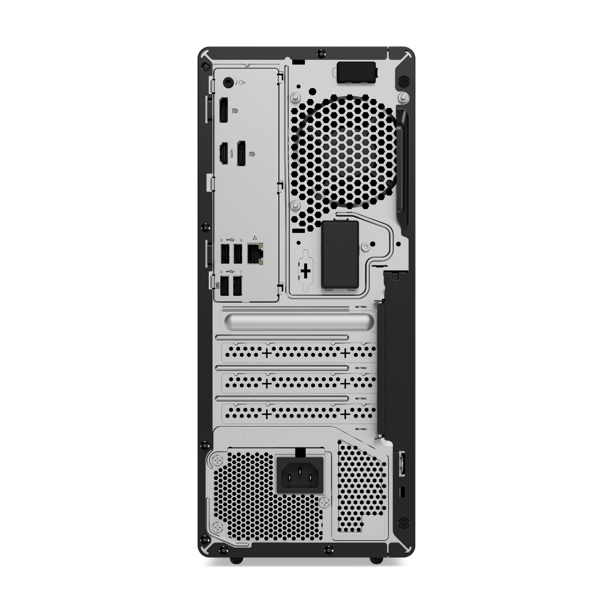 Lenovo ThinkCentre M75t Gen 5 AMD Ryzen  5 8500G 16 GB DDR5 SDRAM 512 GB SSD Windows 11 Pro Tower PC Schwarz PC-Zubehoer