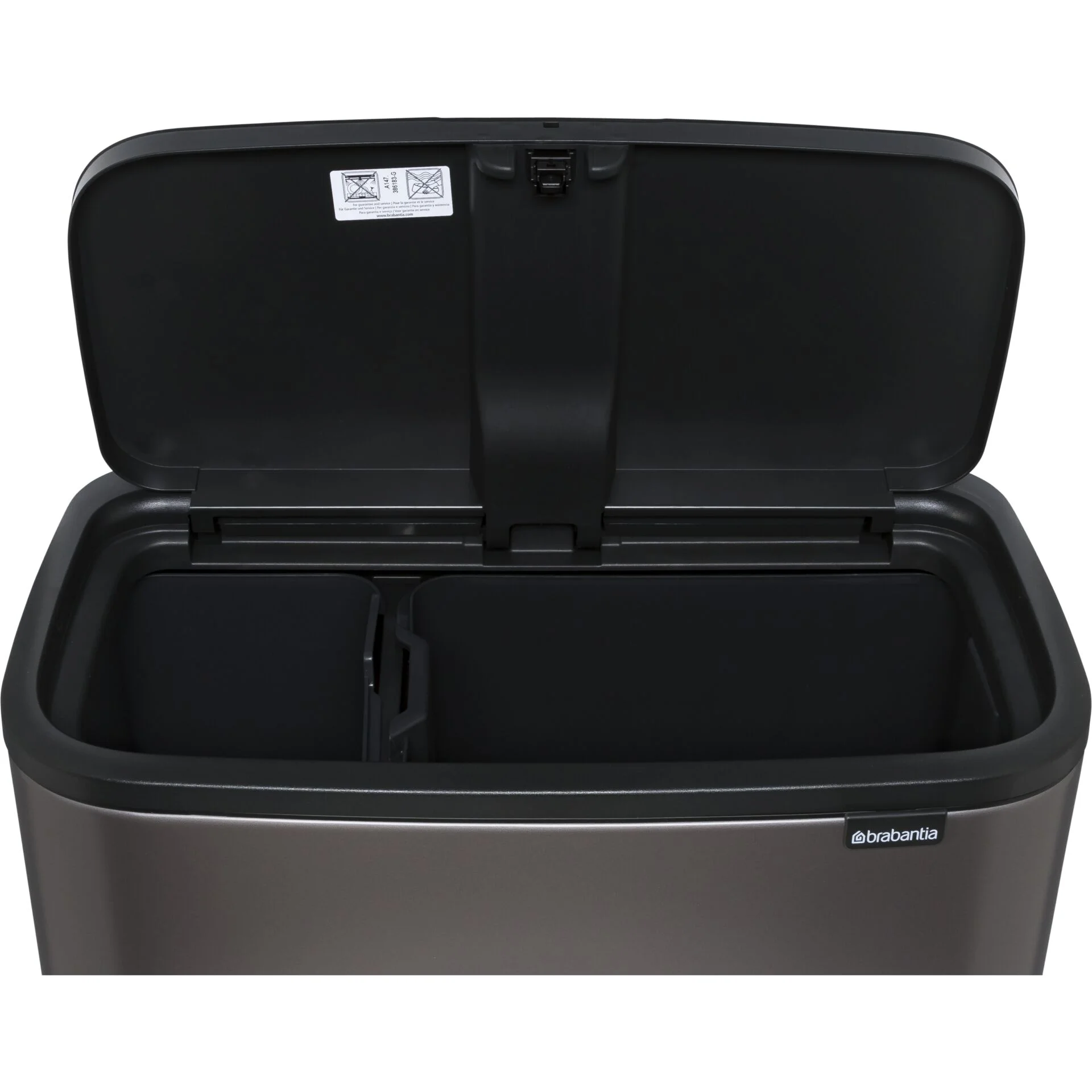Brabantia Muelleimer Bo Touch Bin Platinum  11   23 L SALE Haushalt