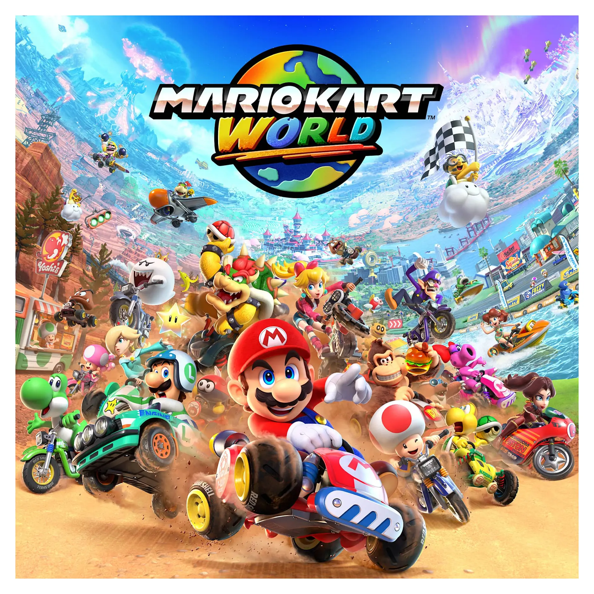 Nintendo Mario Kart World Spiele