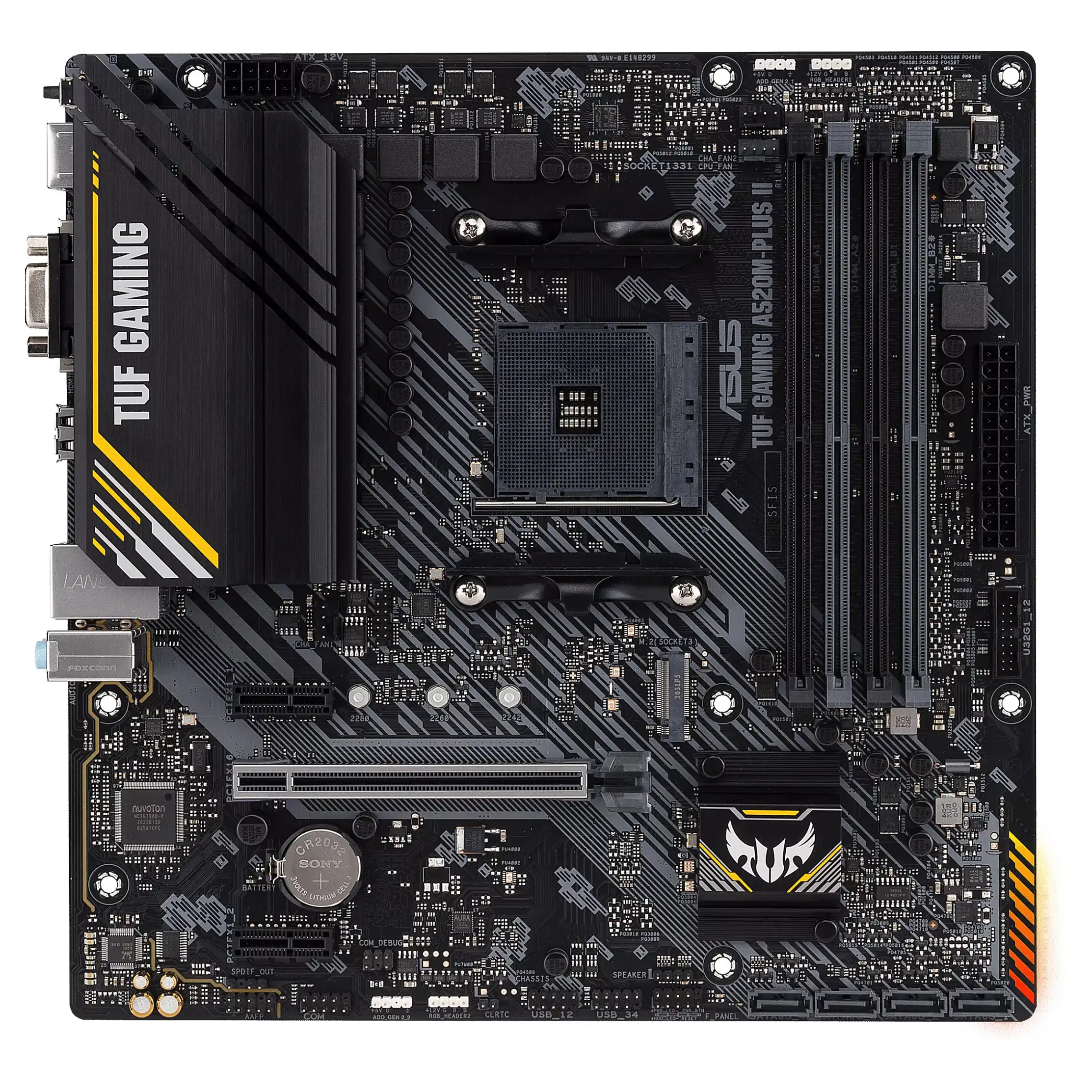 ASUS TUF GAMING A520M PLUS II AMD A520 Sockel AM4 micro ATX PC-Komponenten