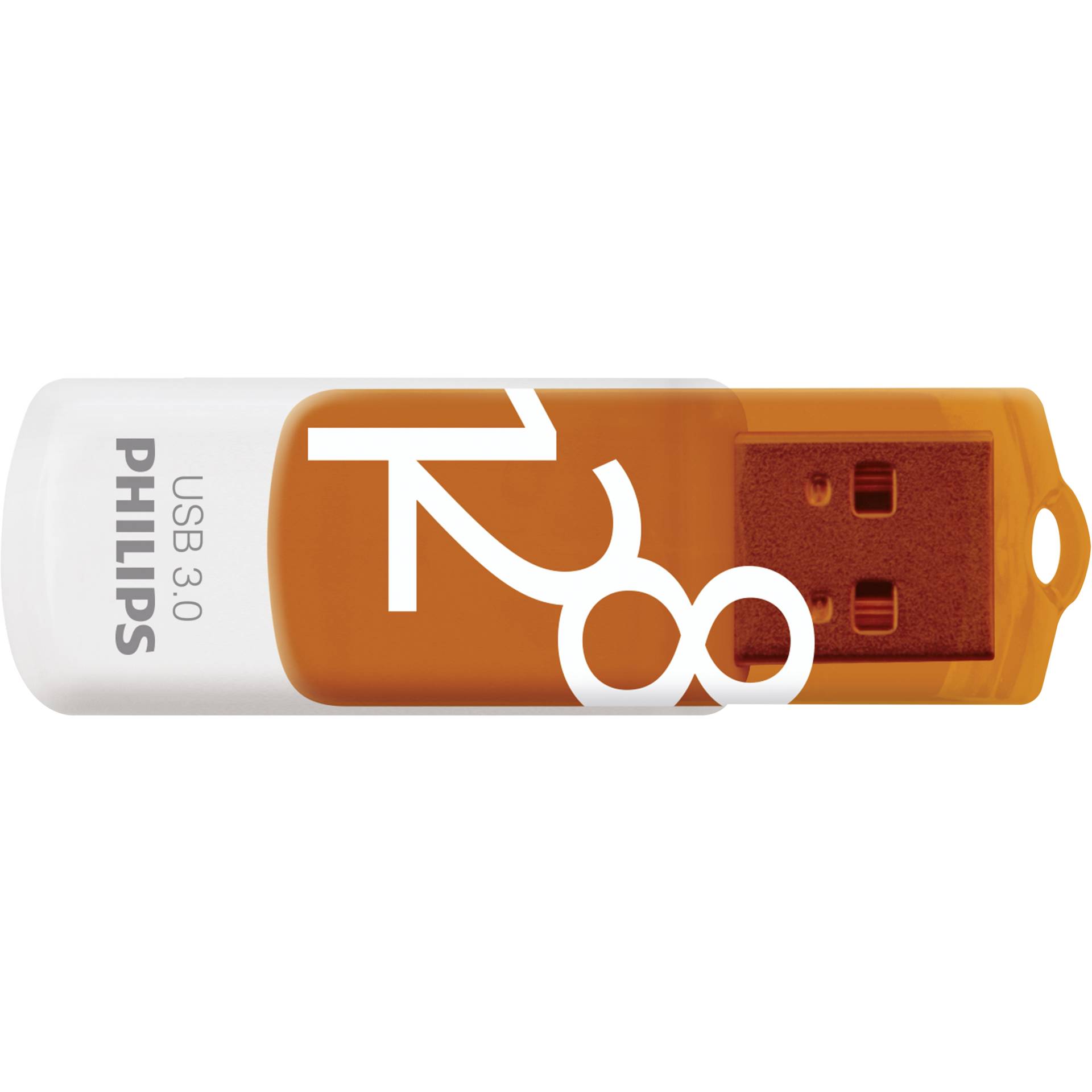 Philips FM12FD00B USB Stick 128 GB USB Typ A 3 2 Gen 1  3 1 Gen 1  Orange  Weiss Speichermedien