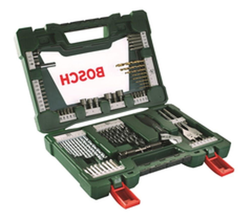 Bosch V Line Titanium Bohrer und Bit Set  83 teilig Saegen Bohrer- & Schrauberzubehoer