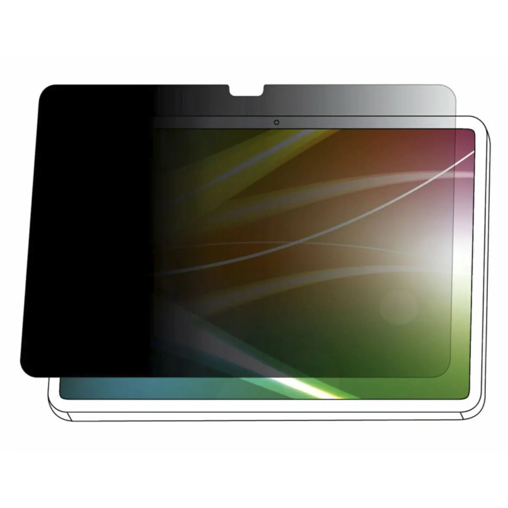 3M BPTAP003 Blickschutzfilter 27 7 cm  10 9   Tablets Rahmenloser Blickschutzfilter Notebook & Tablet Zubehoer