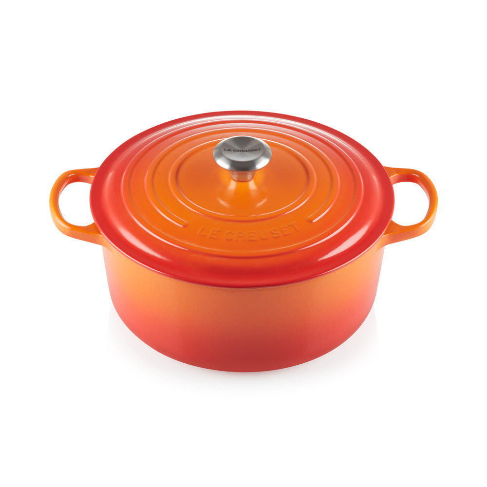 Le Creuset Braeter Signature  rund  20 cm  Ofenrot Pfannen & Toepfe