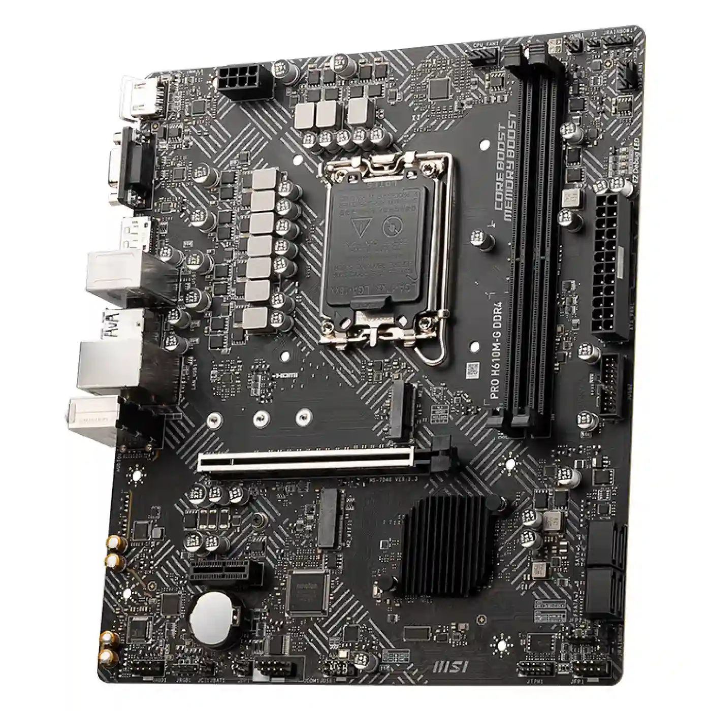 MSI PRO H610M G DDR4 Motherboard Intel H610 LGA 1700 micro ATX PC-Zubehoer