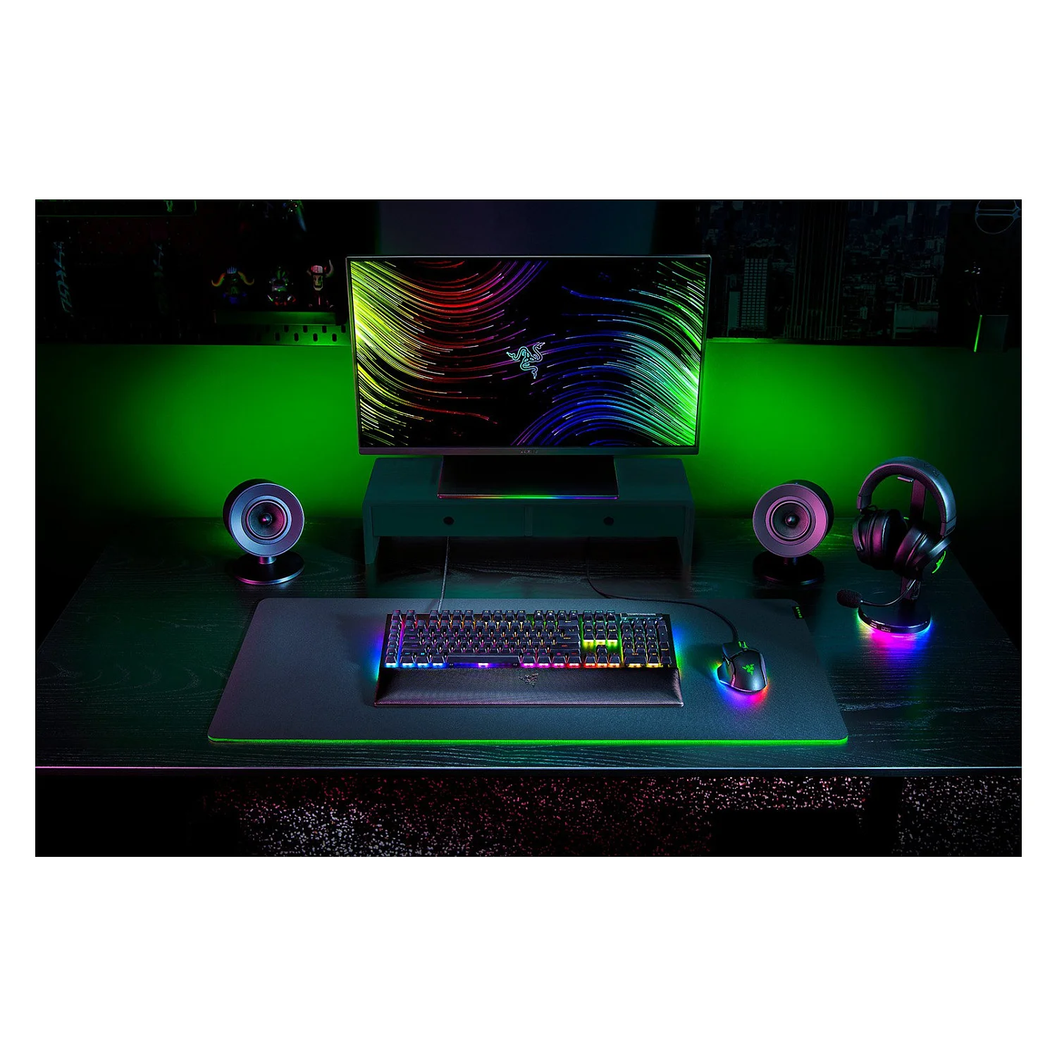 Razer BlackWidow V4 Green Switch Tastatur Tastaturen & Maeuse
