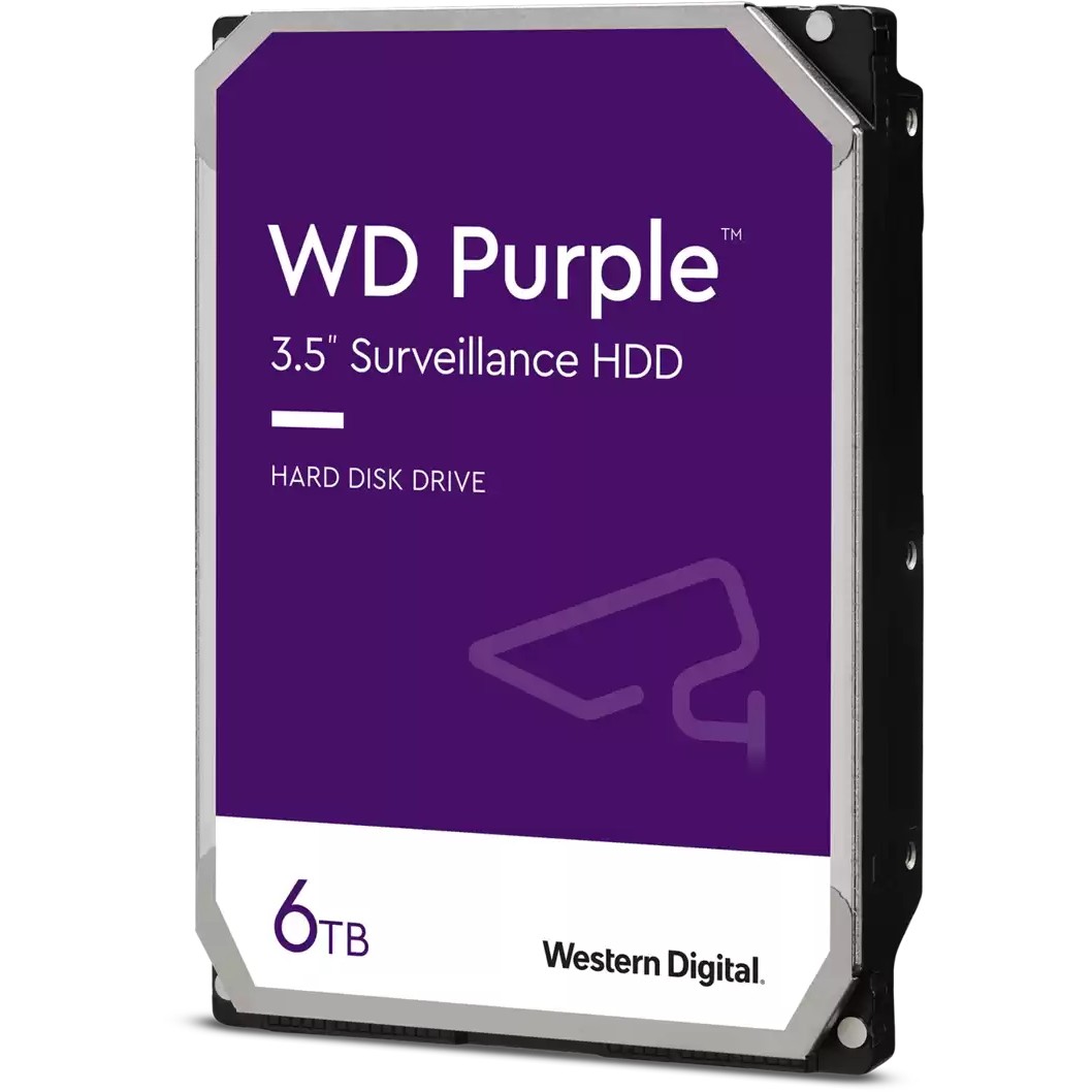 Western Digital 6TB WD WD64PURZ Purple 256MB Speichermedien