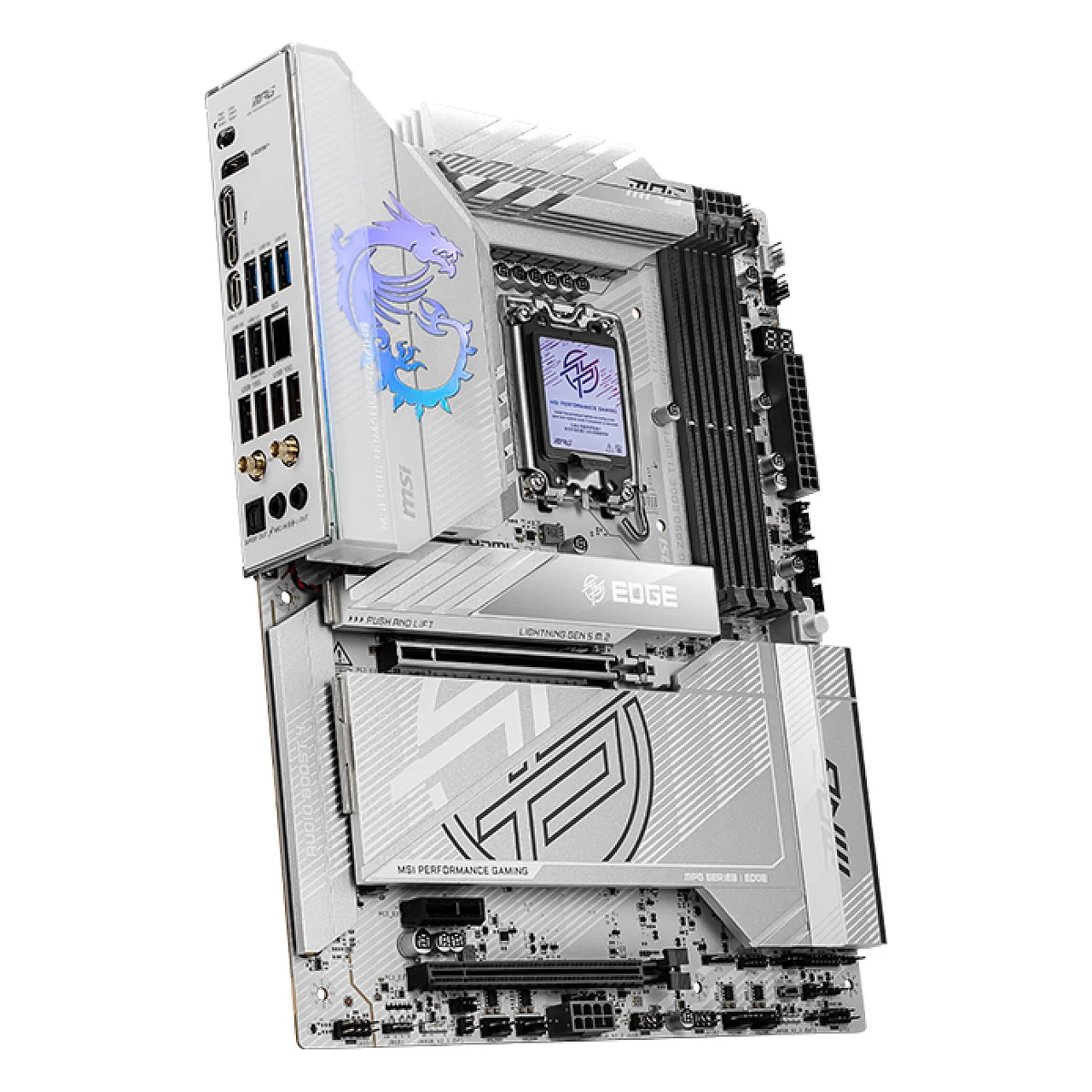 MSI MPG Z890 EDGE TI WIFI Motherboard Intel Z890 LGA 1851  Socket V1  ATX PC-Zubehoer
