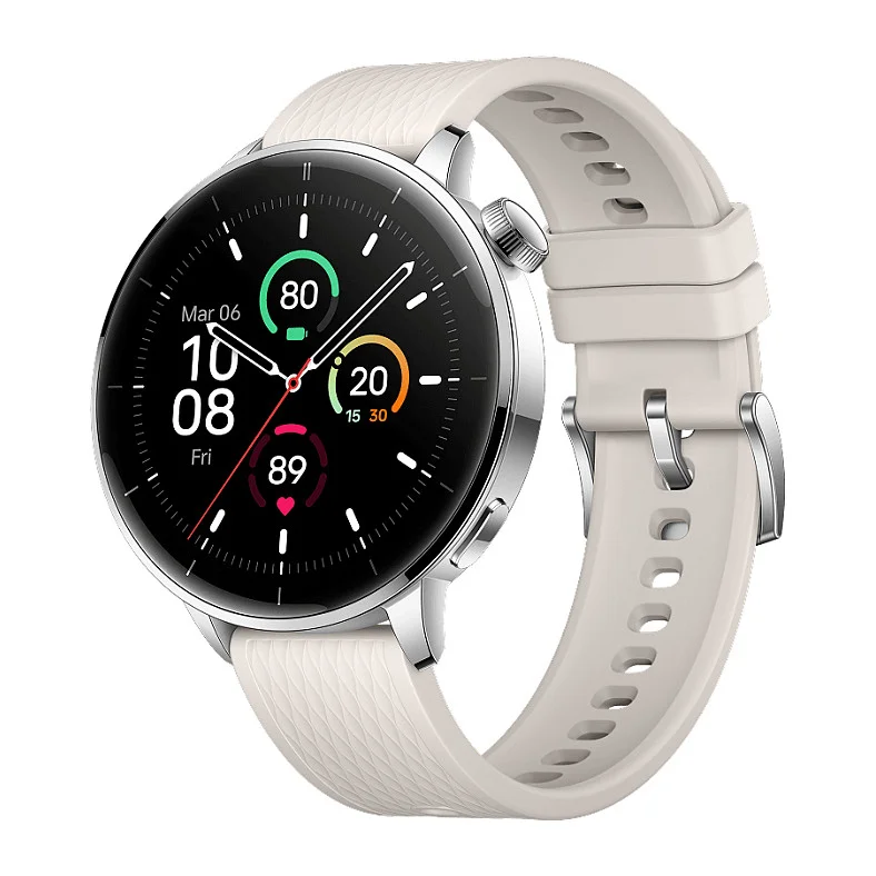 OnePlus Watch Watch 3 43mm silver Smartwatches & Fitnesstracker