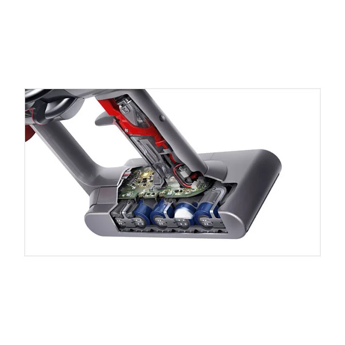Dyson V11 Fluffy Kabelloser Staubsauger  Nickel Rot  Staubsauger & Reiniger