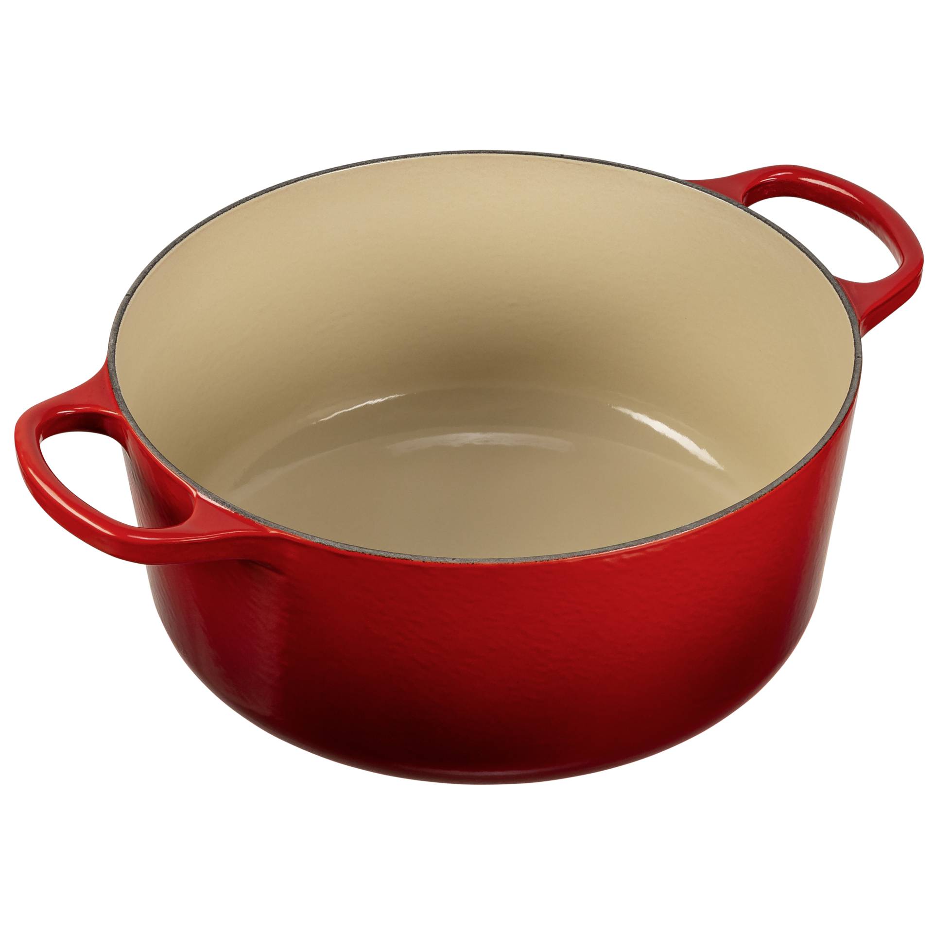 Le Creuset Braeter Signature  rund  28 cm  Kirschrot Pfannen & Toepfe
