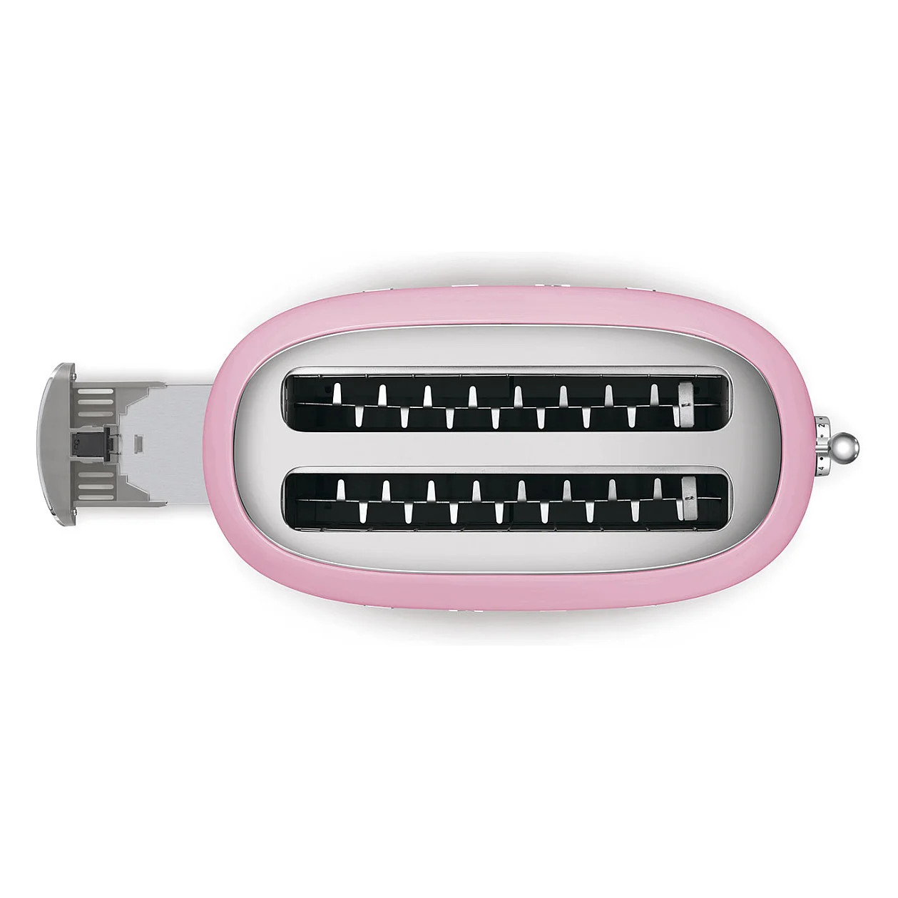 SMEG toaster 50 s style   4 toast s pink Kuechenkleingeraete