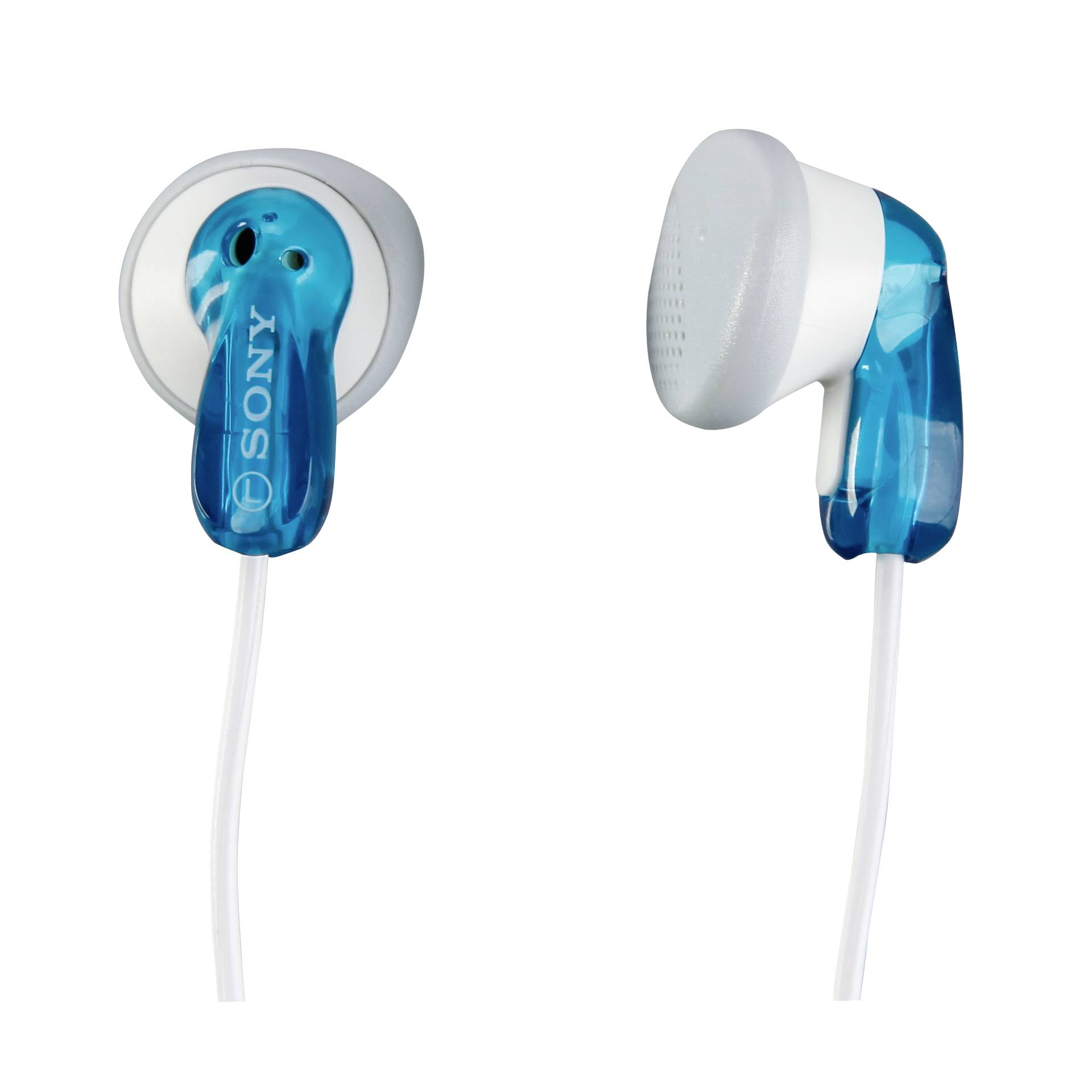 Sony MDR E9LP Kopfhoerer Kabelgebunden im Ohr Musik Blau  Weiss Over-Ear