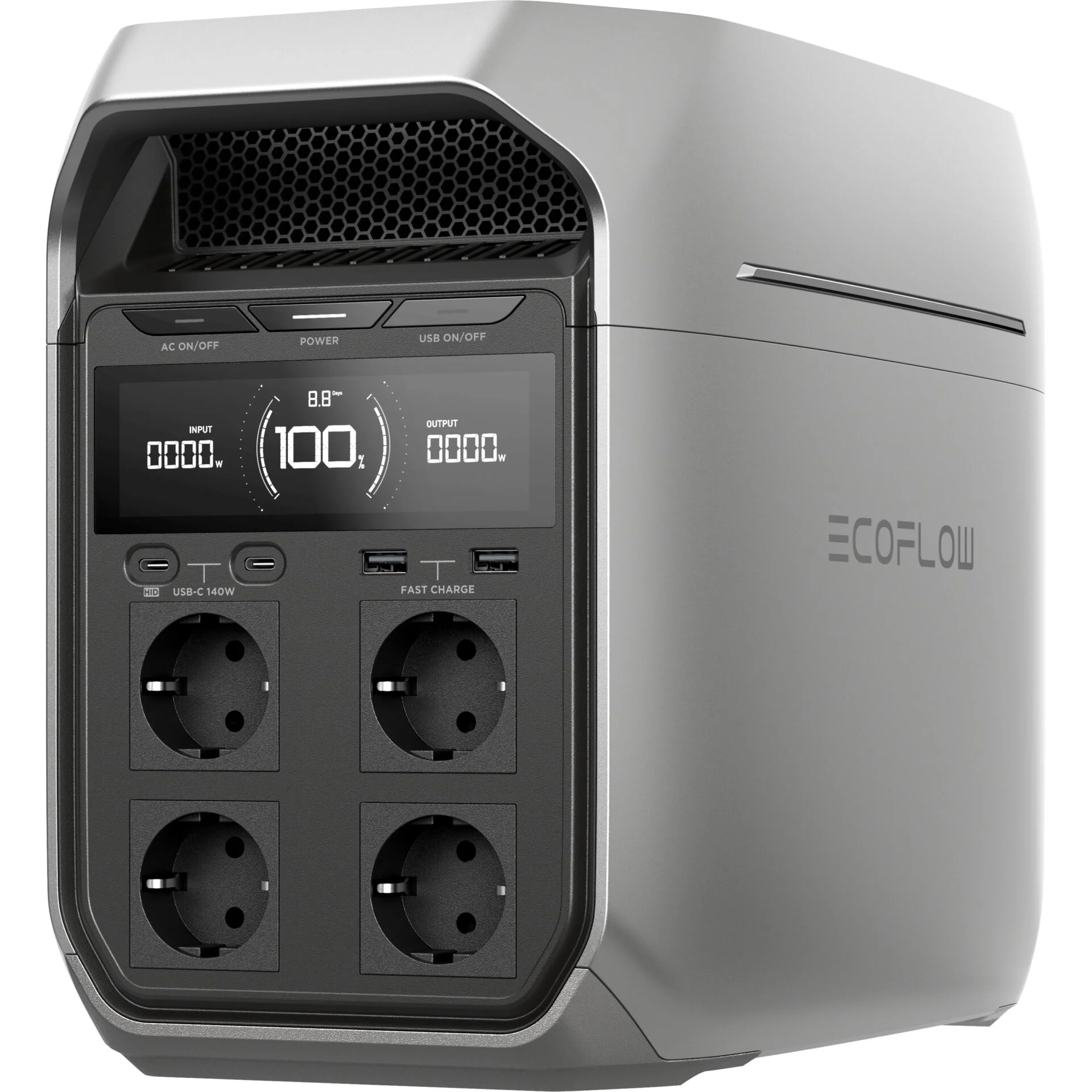 EcoFlow DELTA 3 Plus Lithium Power Station 1024Wh Solar & Energie