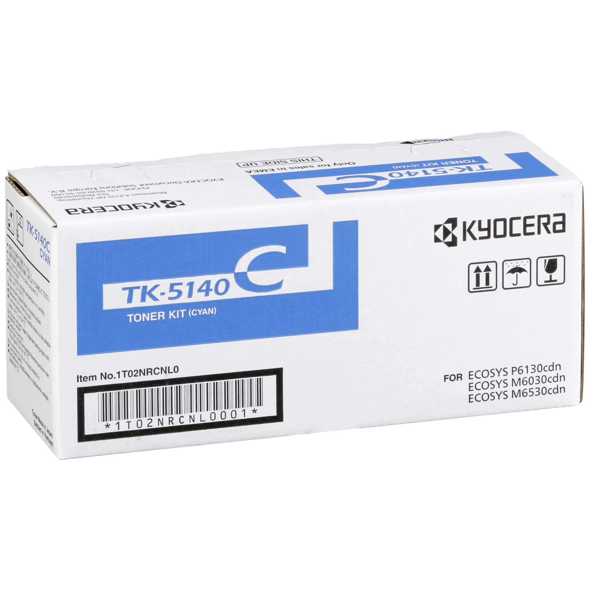 KYOCERA TK 5140C Tonerkartusche 1 Stueck e  Original Cyan Drucker & Scanner