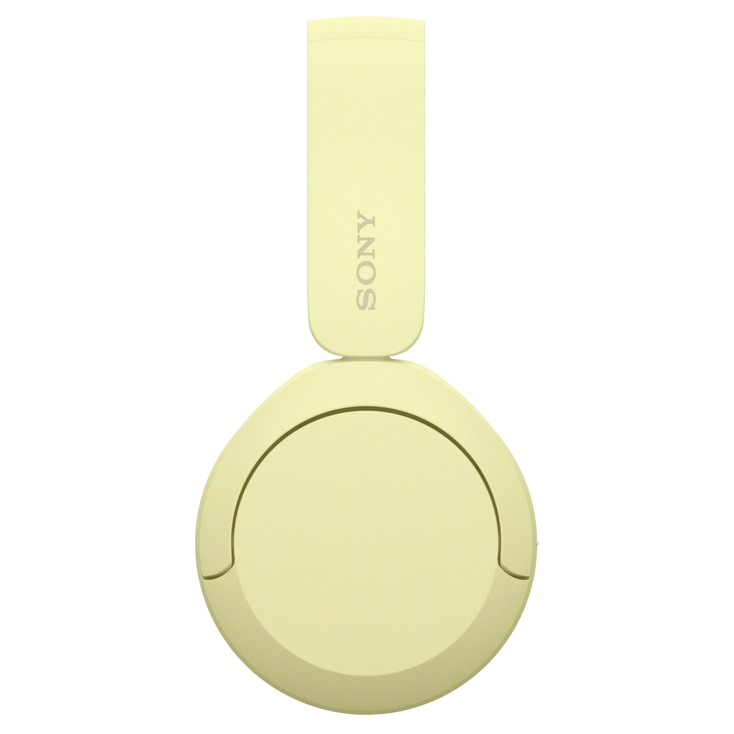 Sony WHCH520Y CE7 Kopfhoerer   Headset Kabellos Kopfband Anrufe Musik USB Typ C Bluetooth Gelb Over-Ear
