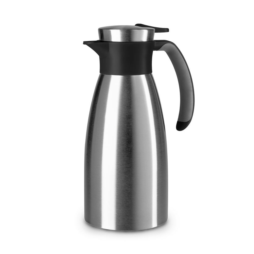Emsa Isolierkanne Soft Grip  1 Liter  schwarz Zubehoer Kaffeemaschinen