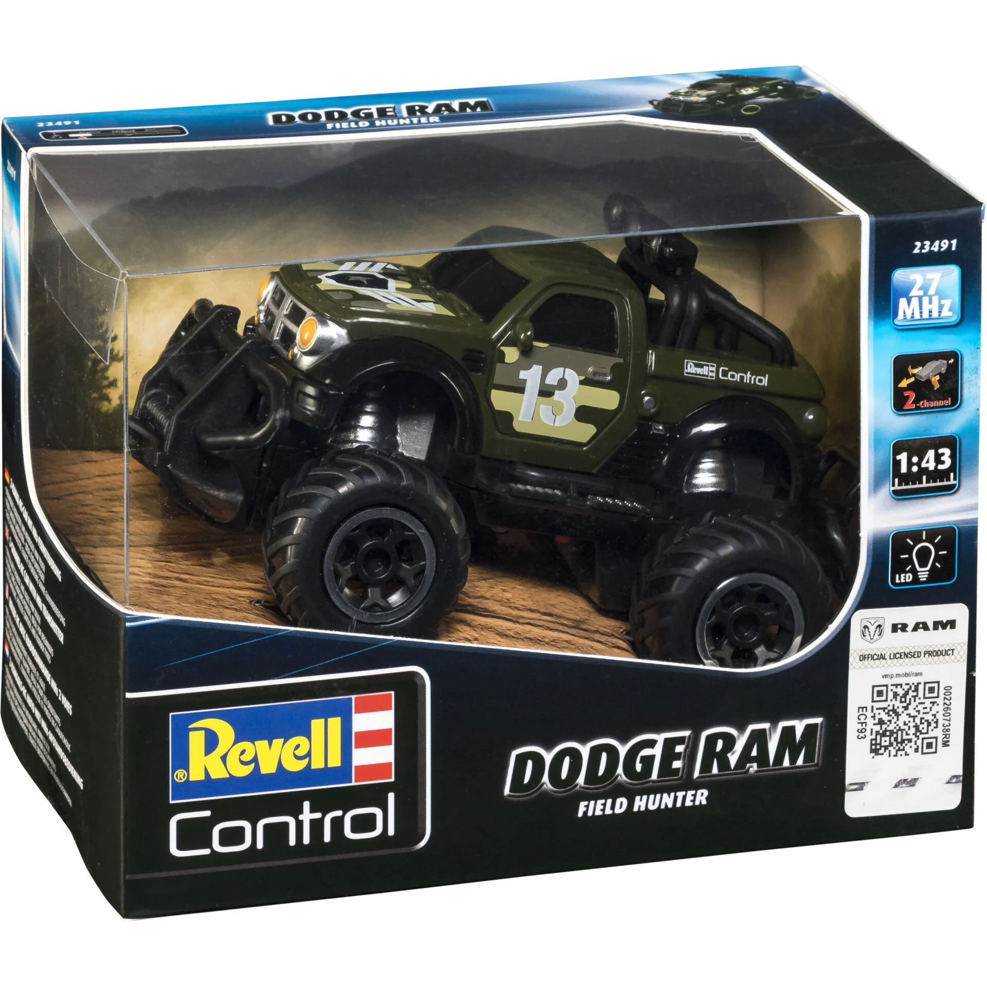 Revell RC Car Dodge RAM Field Hunter Elektronikspielzeug
