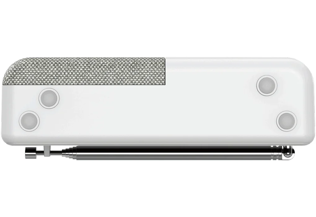 Kenwood CR M33DAB Radio Tragbar Digital Weiss Video & Audio