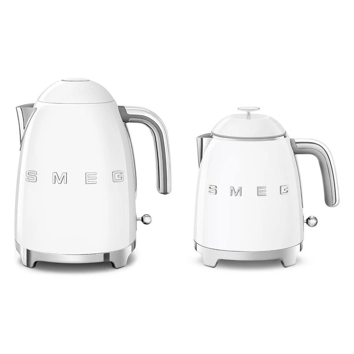 SMEG klf05wheu mini wasserkocher weiss Kuechenkleingeraete