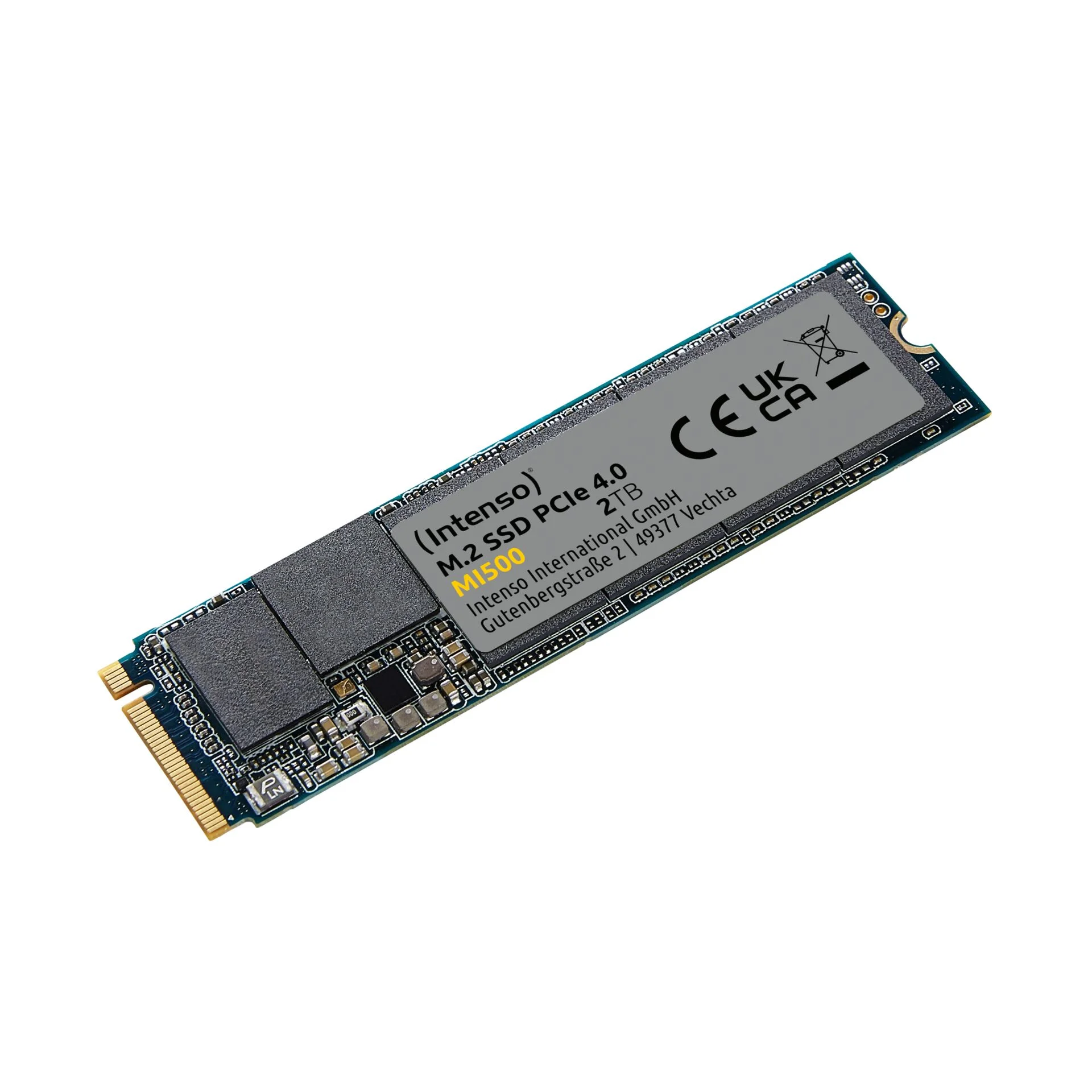 Intenso M 2 SSD MI500 2TB PCIe NVMe Gen 4x4 Speichermedien